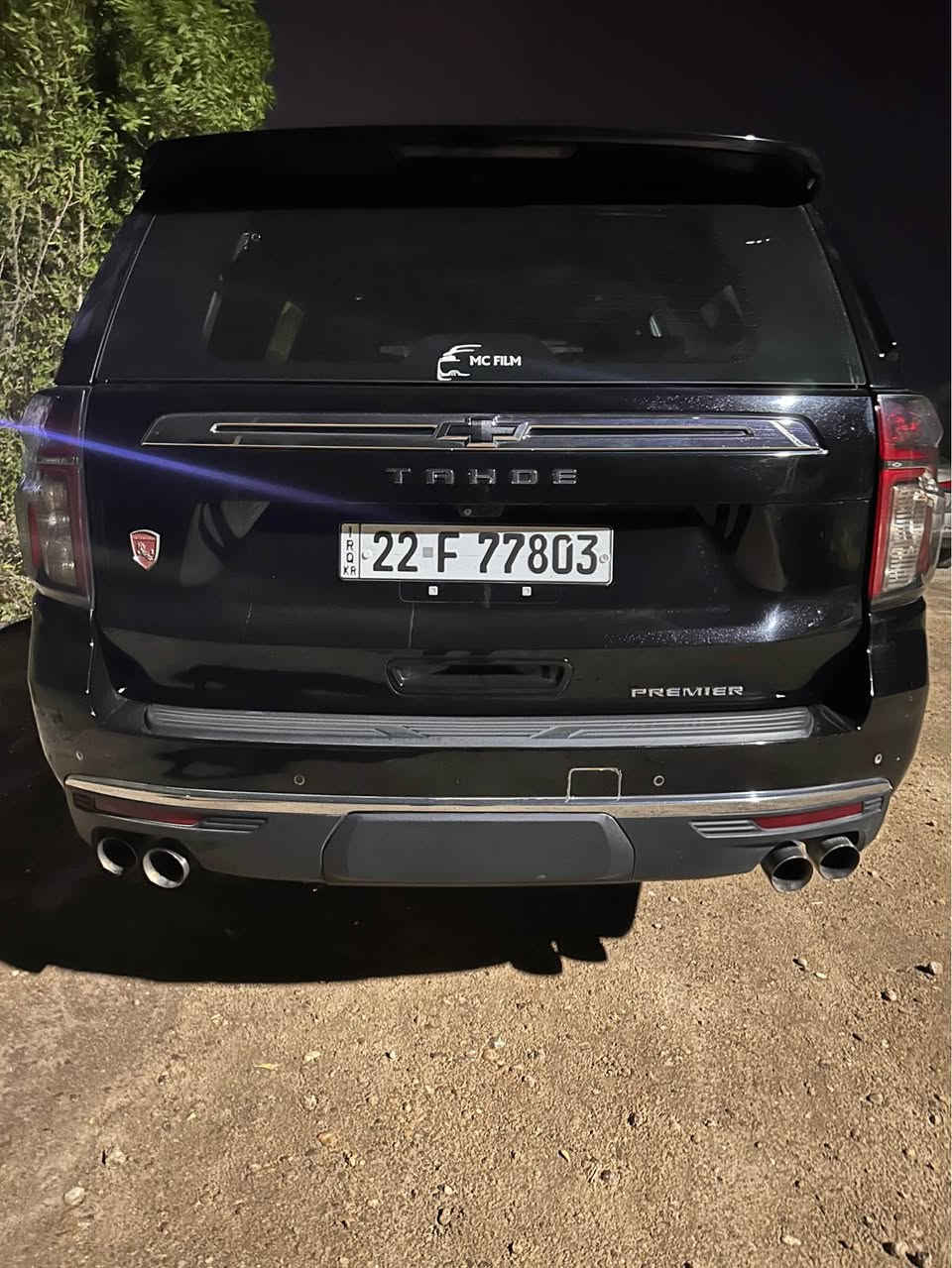 للبيع - تاهو 2022 بريمير فول مواصفات 

🚙 النوع: شيفروليه تاهو - Chevrolet Tahoe
الموديل: 2022
الفئة: Premier - بريمير فول مواصفات 1/1
الرقم: اربيل - 22-F 77803
الحالة: مكفول كفالة عامة - مغلف PPF حماية كامل BBF
اللون: اسود ملوكي - داخل بيجي

المواصفات :
فتحة بانوراما - شاشات - تبريد قطعتين - حساسات - كاميرات 360 - رادار - نقطة عمياء - حافظة مسار - مقاعد كهرباء تدفئة وتبريد - صندوق كهرباء - ويل 22 - و باقي مواصفات البريمير المعروفة

سيارة جديدة بمعنى الكلمة نظافة 100%

السعر: 50,000$ - ٥٠ الف دولار وبيها مجال بسيط

📍 المكان: الرمادي
📞 للاستفسار والاتصال: ***********

#تاهو #Tahoe #للبيع #سيارات_اربيل #سيارات_العراق # الرمادي, الأنبار

نص مكتوب في الصور:
- تاهو 2022 بريمير فول مواصفات 1/1 رقم اربيل - مكفول - مغلف PPF BBF 50,000$ تواصل: *********** LUXURY • PREMIUM • GUARANTEED