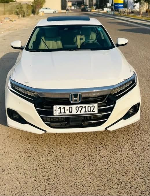 السلام عليكم
من رخصه الادمن المحترم 

Honda Accord Hybrid Touring2022
فئه التورنك اعلى فئه
وارد امريكي حادثها مال امريكا چاملغ خلفي وراجع بارد فقط وهنا بالعراق انطخ عندي الحافه مال البنيد بدون دواخل وبدون كلشي صار بالبنيد تكحيل على گد ٤ اصابع كرت ممبين

فول مواصفات معروفه مواصفات التورنگ السياره ماشيه86000

فتحه سلايد روف طگتين 
شاحن واير ليس
بصمه ابواب +بصمه صندوق +بصمه تشغيل +تشغيل عن بعد +فول نضام ترحيب 

حساسات اماميه +حساسات خلفيه 

كاميرا دواره 

+كامره محيطيه 

رادار +تحديد مسار +سياقه ذاتيه 

اشاير بالمري 

Ledليلي +Ledنهاري 

لايتات زينون 

كراسي كهرباء كرسي السائق والي بصفه +ذاكره للمقاعد
كراسي الاماميه تدفئه تبريد 
الكراسي الخلفيه تدفئه 
داتا شو 
مرايا كهربائيه 
حساسات ٣٦٠ درجه اماميه خلفيه وجوانب 
رادارات 
نقاط عمياء كلهن شغالات 
السعر ١٦٨ وبيها مجال للشراي للاستفسار اكثر 
*********** واتساب

***********رصيد
