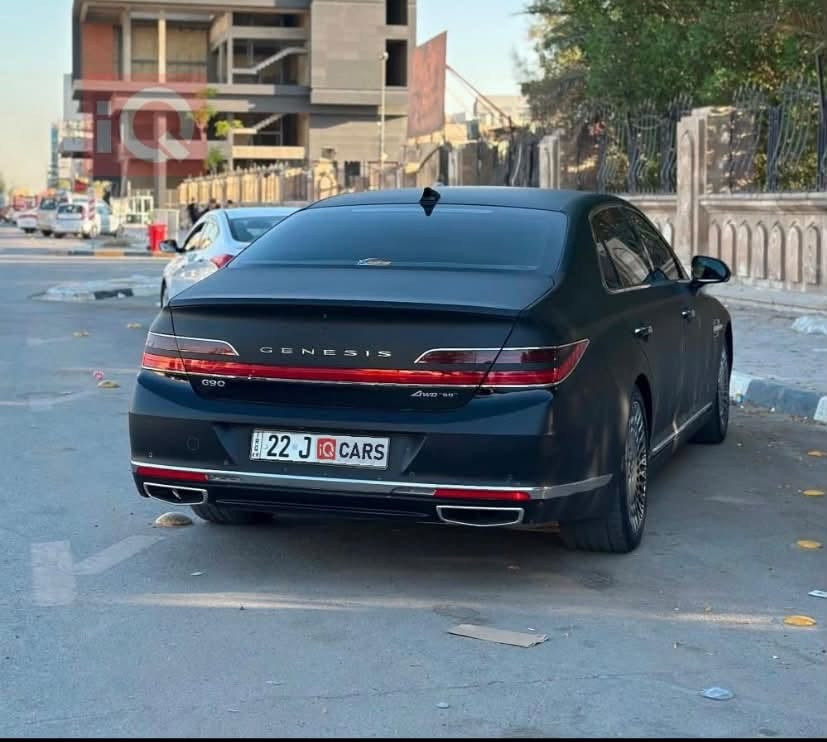 جنسس G90 موديل 2022 فول موصفات مغلفه ppf  مات ماشيه 44 الف كيلو قطعه وحده فقط السعر 40 الف وبيه مجال مكان بغداد رقم ***********
