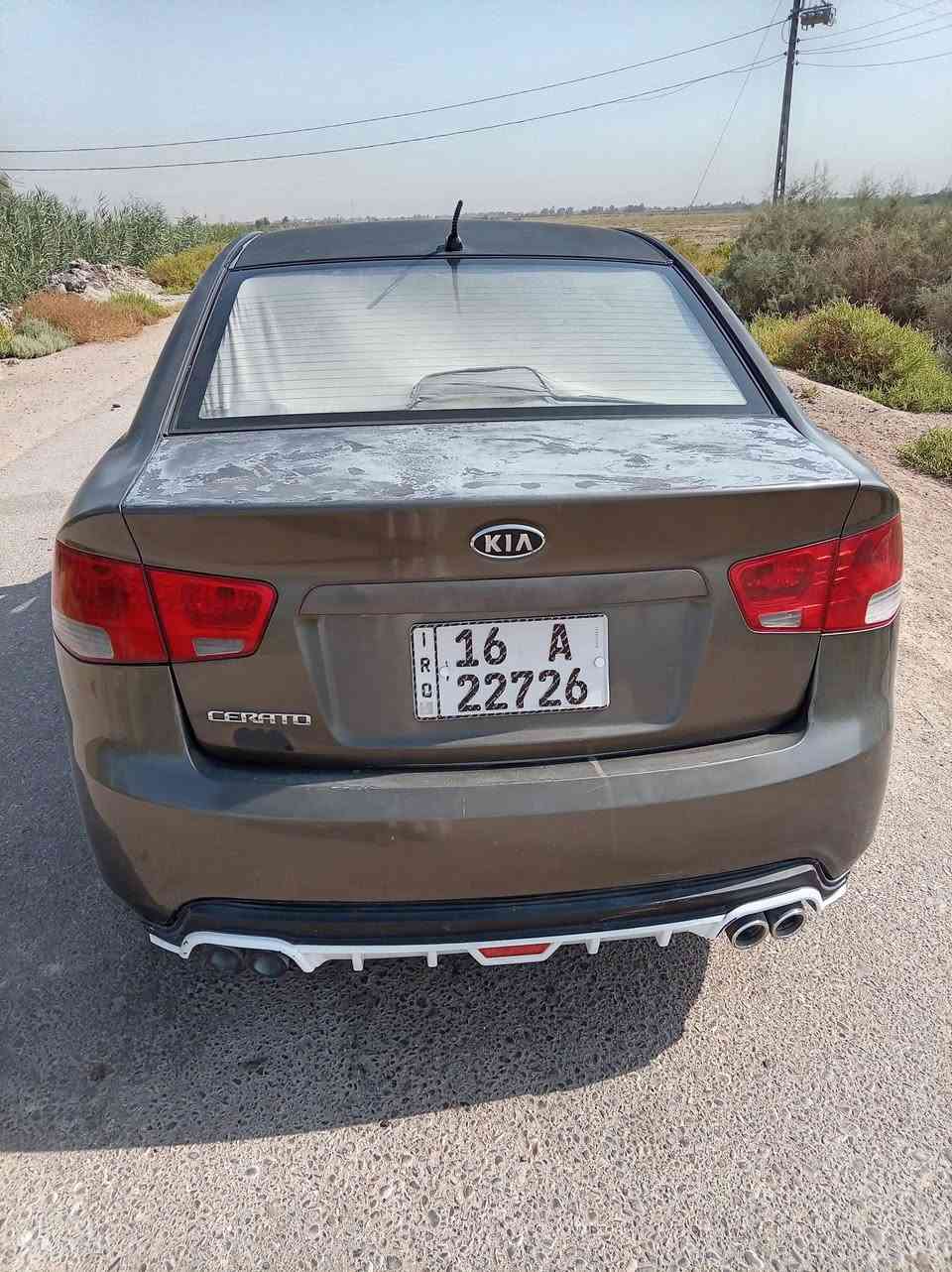 سلام عليكم سيراتو موديل ٢٠١١خليجي السياره جاهزه مكينه كير تبريد ماناقصه شي السياره بيه صبغ جاملغ وبنيد وبيه جراد شوفت عينك رقم قادسيه الجديد تحويل مباشر مكان السياره سماوه او رميثه السعر ٧٥ بيه مجال بسيط الاستفسار على الرقم ***********
