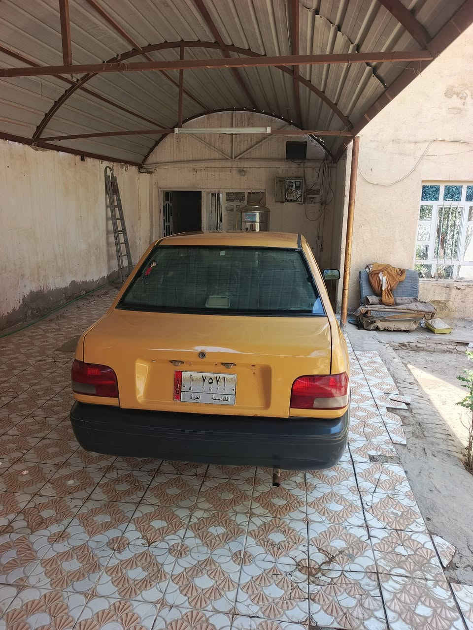 السلام عليكم موديل 12 قادسيه الماني ماكينه بها بخار قليل كير حلو تايرات جداد هيئه 350 على مشتري مكان الديوانيه السعر.   $15$.         ***********
