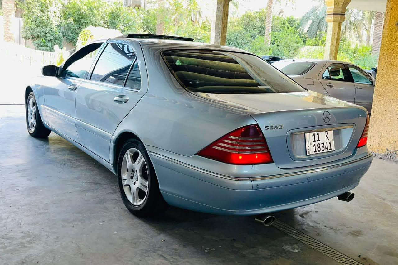 السلام عليكم
مرسيدس غواصه 
موديل 2001 
وارد ياباني 
S320 
فول مواصفات 
مصبوغه عام اثر جراد 
سعر 90 وبيه مجال 
مكانه واسط قضاء الصويره
***********
