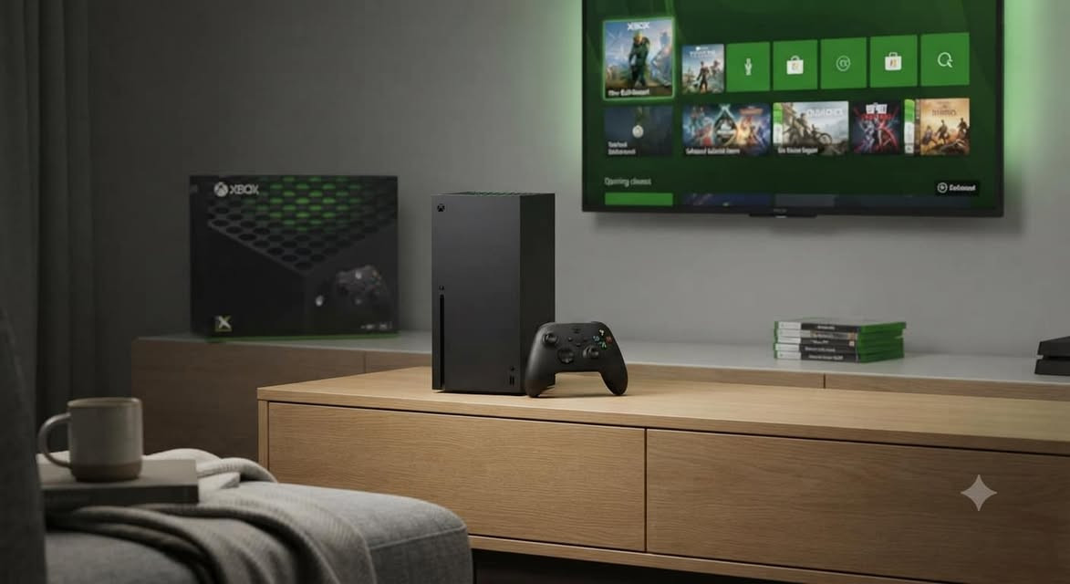 🎮 للبيع: Xbox Series X الأصلي بحالة النظافة التامة (مثل الجديد)
الجهاز أخو الجديد، استخدام نظيف ومحافظ عليه بعناية فائقة.

📋 مواصفات الجهاز وملحقاته:
 اللون: أسود 🖤
 السعة التخزينية: 1TB SSD سريع جداً لتقليل وقت التحميل.
 الملحقات: الكنترولر (الجويستك) الأصلي + جميع الكابلات والملحقات الأصلية كاملة مع الكرتونة.
 الحالة الفنية: الجهاز نظيف جدًا، ما مفتوح نهائيًا وما متصلح

وشغال بدون أي مشاكل أو صوت مزعج.
 
الفحص: الفحص والتجربة متوفرة بالكامل قبل الشراء للراحة التامة.

🚀 المواصفات التقنية :
 * الدقة: يدعم العرض الحقيقي بدقة 4K Resolution لتفاصيل صورة فائقة الوضوح والواقعية.
 * السرعة والإطارات: يدعم حتى 120 إطاراً في الثانية (120 FPS) لأداء سلس جداً في الألعاب السريعة.
 * التقنيات: يدعم تقنية التتبع الضوئي (**Ray Tracing**) لإضاءة وظلال واقعية، بالإضافة إلى تقنية Quick Resume للتنقل السريع بين عدة ألعاب فوراً.

 📦 خدمة التوصيل:
 * خدمة التوصيل متوفرة 

💰السعر: 850 ألف دينار (قابل للتفاوض بالمعقول).
 
📞 للجادين فقط: يرجى الاتصال أو مراسلة الخاص ***********
