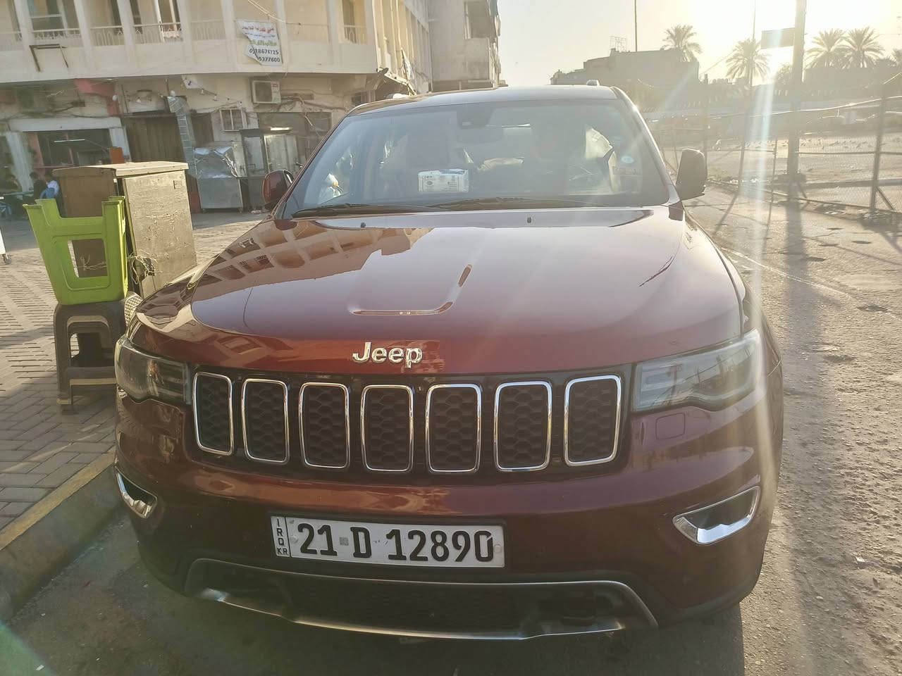 جيب لاريدو 2019 خليجي بدون ضرر وبدون ضربه الدعاميه الاماميه مصبوغه للجماليه بسبب الطريق الخارجي ماشيه 95 الف ميل كير ومحرك مكفول فتحه سقف اوتو ستوب تحديد السرعه كروزر السعر 23 الف دولار وبيها مجال بسيط الشراي احطه على راسي اليريد يكسر لا يتصل للاستفسار الاتصال على 
*********** +واتس اب
