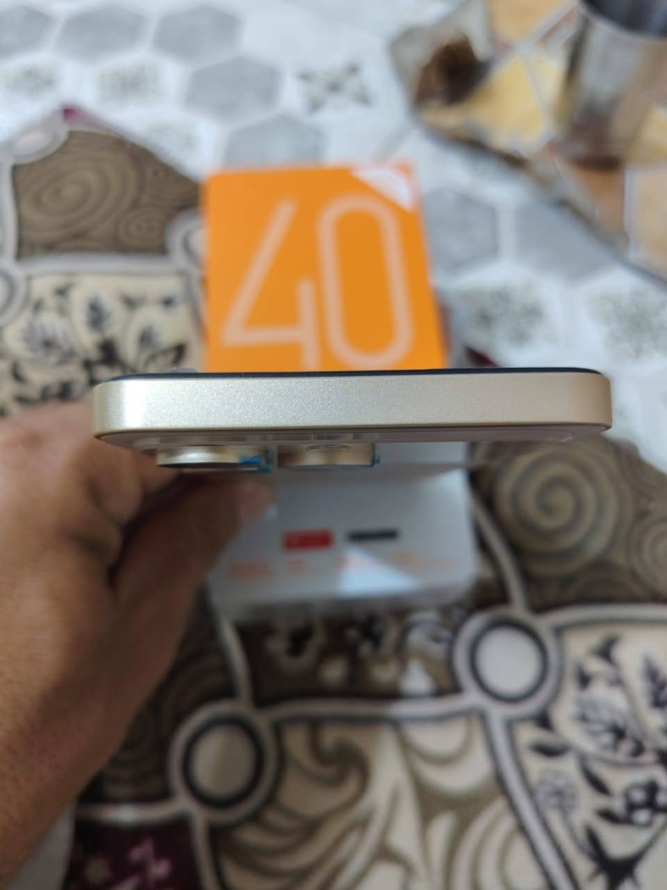 📱 للبيع Tecno Spark 40

مستعمل أسبوع فقط 🔥
💾 ذاكرة 128GB
📸 كاميرا 50MP
⚡ شاشة 120Hz
📦 كامل الملحقات: كارتونة + شاحن + سماعات + كفر + لزكة شاشة

💰 السعر: 120 ألف
🤝 وبي مجال للطيبين
📞 واتساب: ***********

