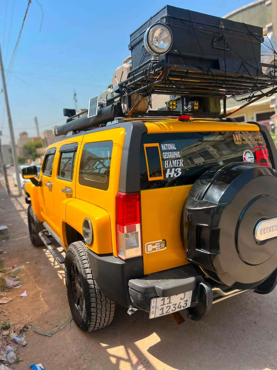 همر h3 بدون صبغ محرك بلادي منظومة غاز بيها و دمام وهاي الاضافات شوفة عينكم
تبريد حدادية نوزلات راديترات جدد بلكات مراوح عاصفة جاهزة سيارة 
‏‭***********‬ 
السيدية 
قفل115 🔐
الشراي يتصل ما متواجد ع فيس 
ملاحظة : ابيع السيارة وية الغراض اللي عليها واللي ميريدهن ينزل من سعرها وافتحهن

