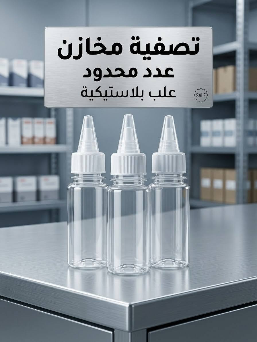 تصفية مخازن • علب بلاستيكية • عدد محدود