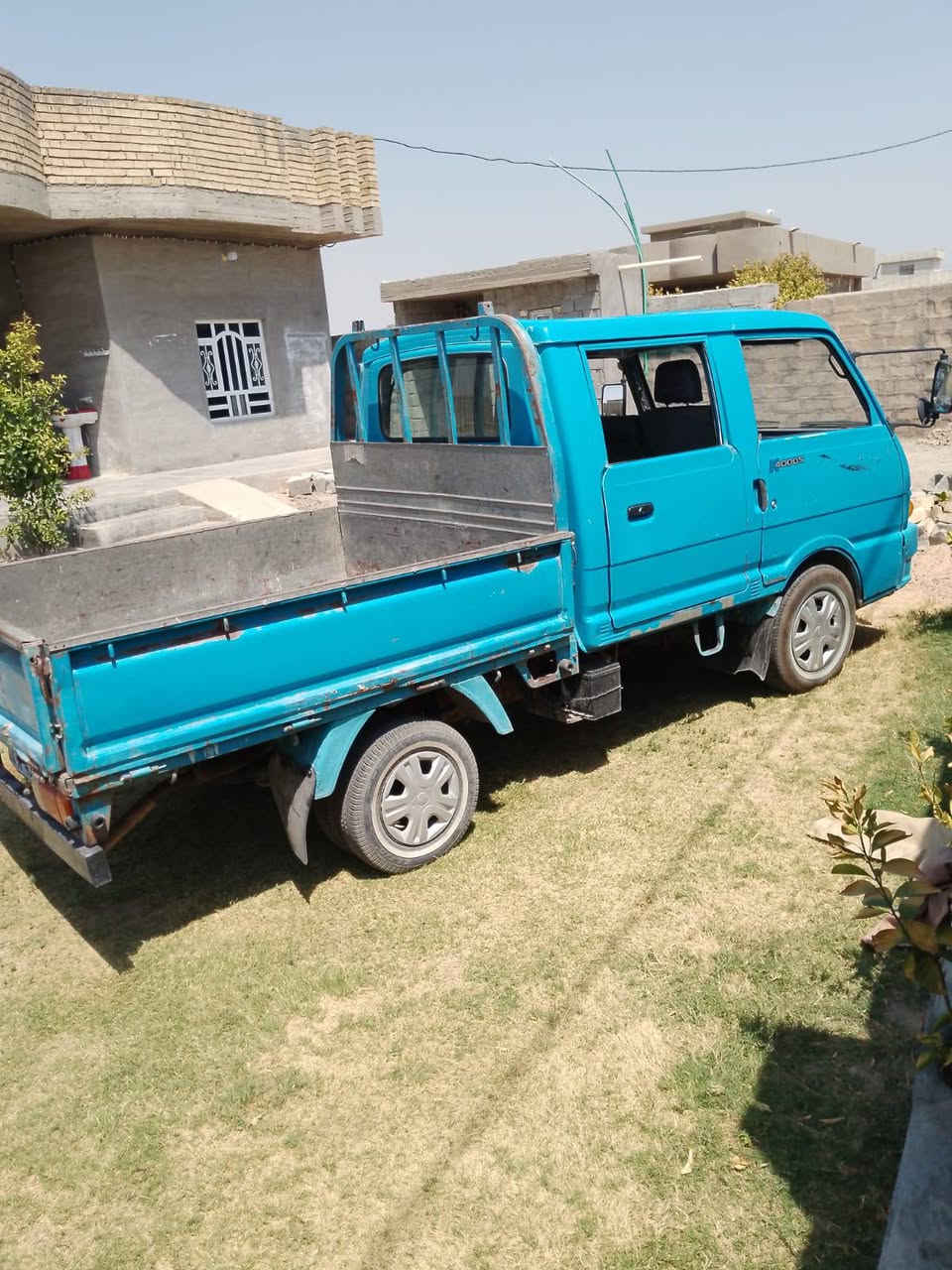 بنكو دبل 96رقم صلاح الدين بااسمي سنويه لغايه 32 محرك كير شاصي مكفولات تخم تايرات جديد سيارة بلاديه لا صبق لا تبخير ولا تنقيص غرفته كله امدوشمه جديد *********** سعر 57وبيها مجال  اتصال مكلف بل نشر
