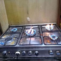 طباخ • ٥ مشاعل • فرن شغال