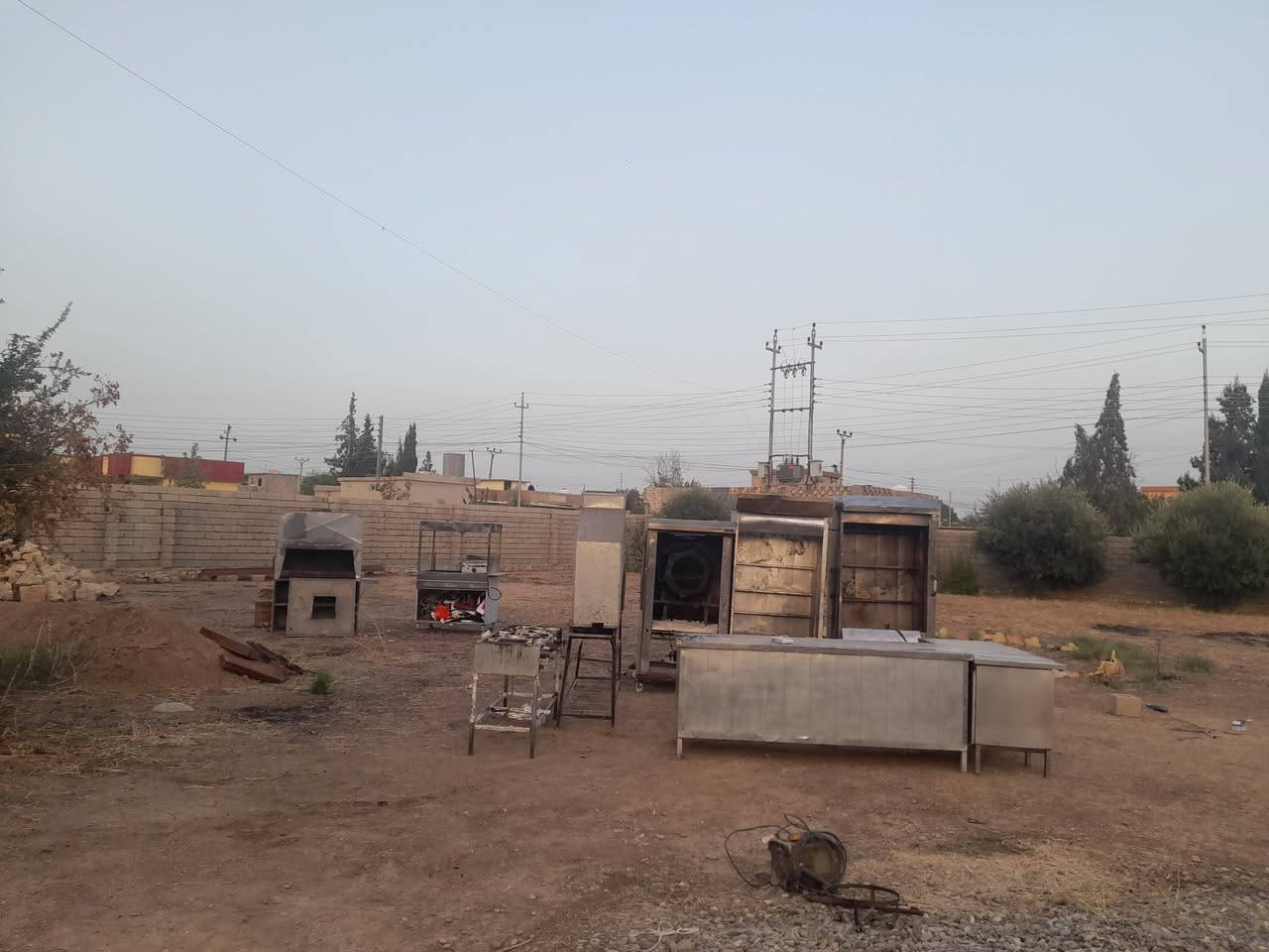 مطعم للبيع • شواية فحم • محشي