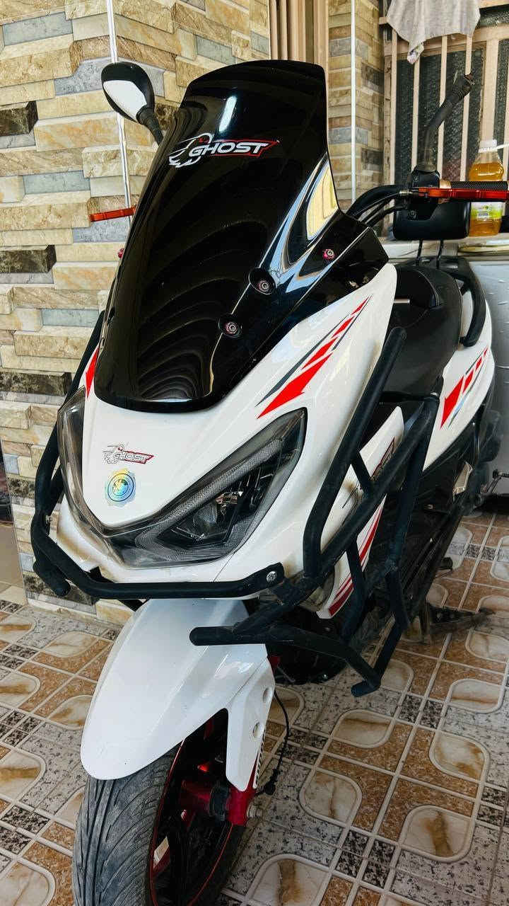 للبيع — دراجه GHOST 50CC موديل 2024 🤍
•ياباني •ياباني •ياباني

• موديل 2024
• محرك 50CC
• أوتوماتيك
• تشغيل عن بعد + تشغيل سلف +هندر
• فرامل أمامية دسك
• مرايات جانبية
• شاشة/واجهة أمامية رياضية
• واقيات جانبية و أمامية
• مسند وظهر للراكب الخلفي
• لون أبيض  
• الدراجة نظيفة وجاهزة للاستخدام

💰 السعر: 775,000 دينار
🤝 بيها مجال بسيط للجادين
المكان: بابل/ القاسم
📩 للاستفسار والتفاصيل مراسلة واتساب 
***********
