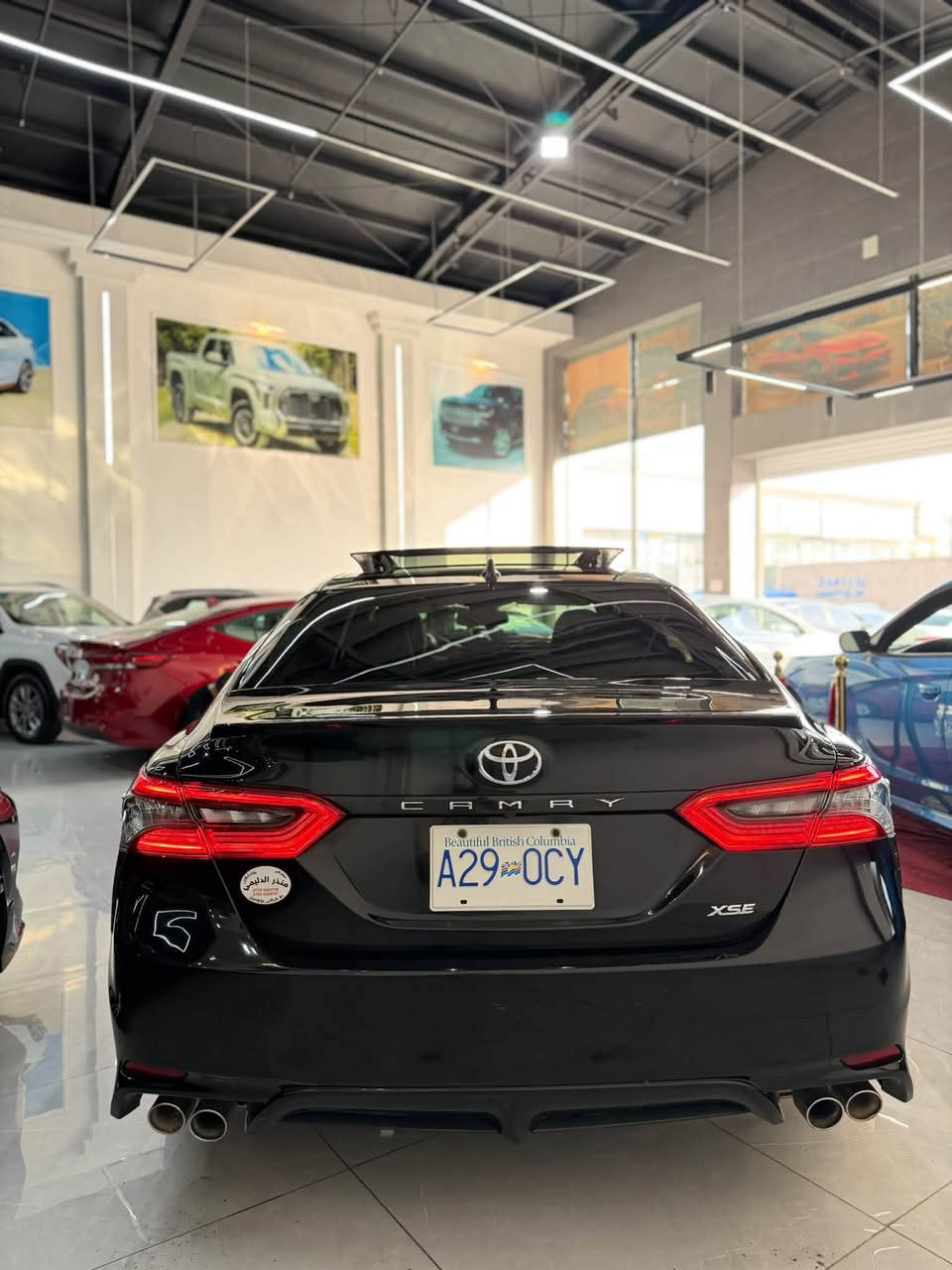 تويوتا كامري XSE موديل 2024
فول فول مواصفات بصمة بانوراما فتحة 
وارد كندي 🇨🇦
‎تويوتا كامري (XSE) موديل : 2024
‎اللوان : اسود
‎عداد المسافة 16 الف
‎حجم المحرك : (4.سلندر)
‎بدون صبغ بدون ايرباك
 كافة الايرباكات سليمة %100
‎المواصفات  𝐗𝐒𝐄
‎فول فول مواصفات 1/1
‎فتحة سقف باورما
‎داخل أحمر بيلادي
‎داخل ليد بيلادي
‎شاشة كبير لمس 
‎شحن واير ليس
‎كاميرا خلفي
‎ابواب  بصمة
‎بصمة تشغيل 
‎تشغيل عن بعد (𝐑𝐄𝐌𝐎𝐓𝐄 𝐒𝐓𝐀𝐑𝐓)
‎هاند بريك بصمة
‎اوتو هولد (𝐀𝐔𝐓𝐎 𝐇𝐎𝐋𝐃)
‎اوتو ستارت (𝐀𝐔𝐓𝐎 𝐒𝐓𝐀𝐑𝐓)
‎اوتو ستوب (𝐀𝐔𝐓𝐎 𝐒𝐓𝐎𝐏)
‎رادار امامي (تحديد مسار)
‎‏‎رادار جانبي (نقاط عمياء)
‎‏‎رادار خلفي (التحذير من الاصطدام)
‎‏‎حساسات امامي
‎‏‎حساسات جانبي 
‎‏‎حساسات خلفي 
‎نظام (𝐄𝐂𝐎)
‎نظام (𝐍𝐎𝐑𝐌𝐀𝐋)
‎نظام (𝐒𝐏𝐎𝐑𝐓)
‎مانع انزلاق+𝐀𝐁𝐒
‎تحكيم استيرن
‎استيرن هيتر
‎كشنات جلد
‎كشنات كهربائي
‎ كشنات هيتر تبريد 
‎تبريد لمس
‎تبريد مركزي
‎لايتات (𝐋𝐄𝐃) عدسة زينون بيلادي
‎بكلايتات (𝐋𝐄𝐃) بيلادي
‎ويل كروم

‎مكان السياره اربيل
***********

