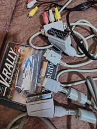 فيشة (  AV/SCART) 2.فيشة (SCART) 3.  قرص اصلي مع المنوال توصيل موجود  ...