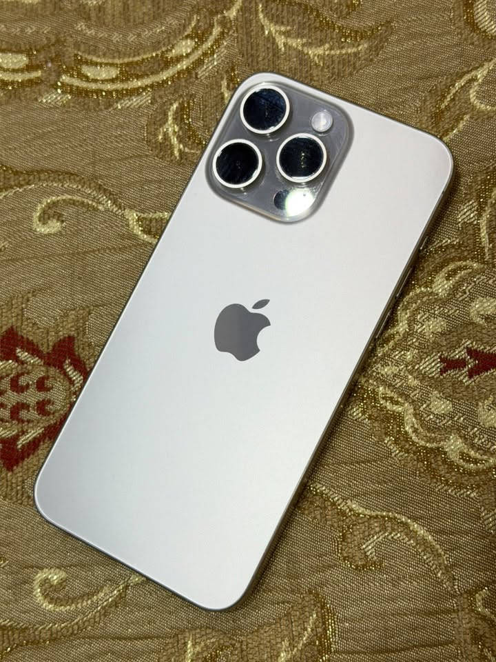 سلام عليكم
ايفون 15 pro max
الجهاز دبل سيمكارت دبل🔺zA
نضافه  100%
بطاريته ٨٩ حقيقيه 
مكفول من كلشي الجهاز
كارتون ويا…مكاني بغداد جديده
السعر مليون و١٠٠ 
الميعجبه يحصل اغاته 
***********
