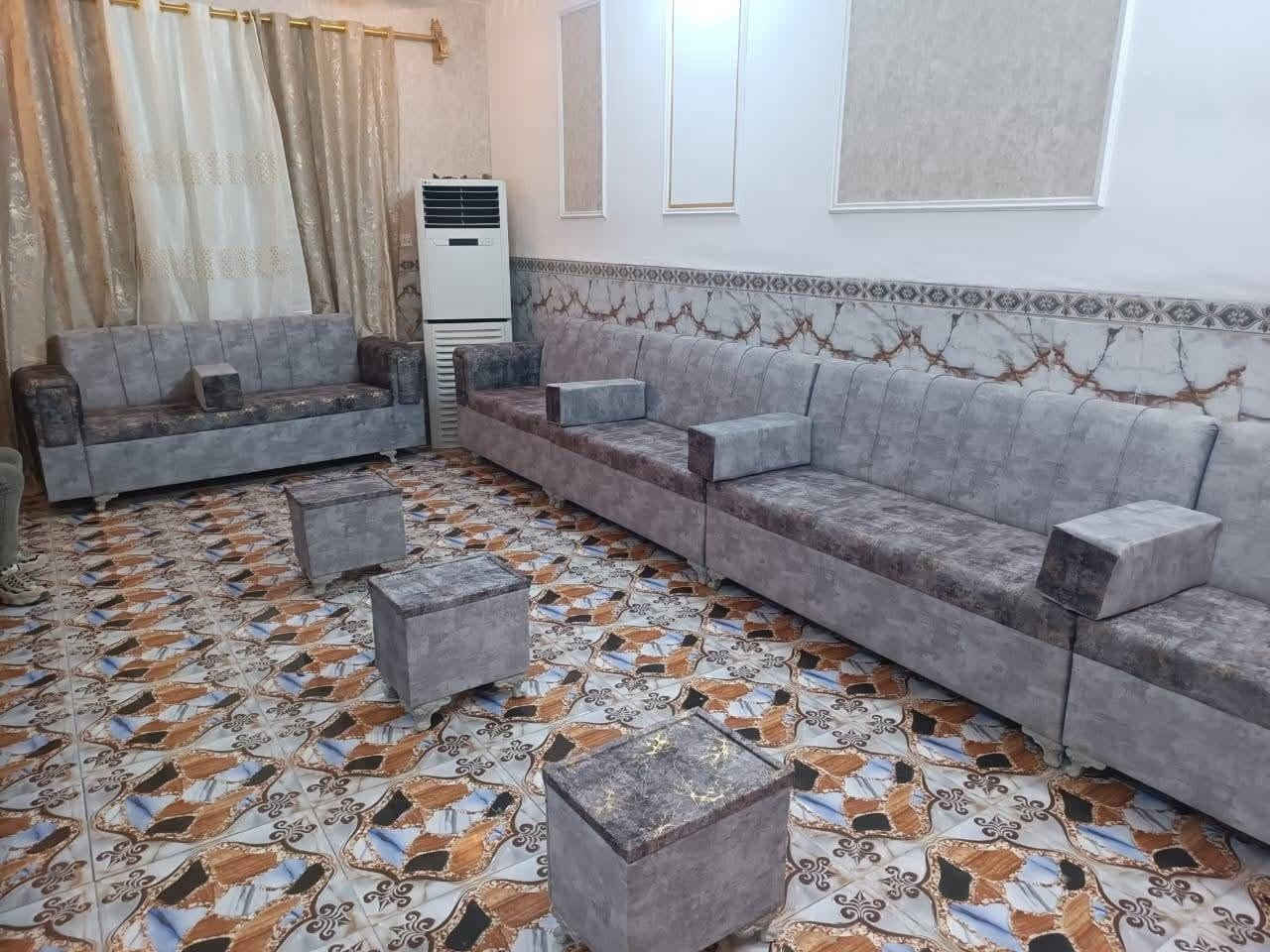 🌟 معمل محمد الغزي للتخم والديوان يقدم لكم أفضل الخدمات! 🌟

🚀 نحن متخصصون في:

✅ عمل تخم بجميع الأنواع - تقديم الجودة والراحة في كل قطعة.
✅ عمل ديوان بكافة الموديلات - تصميم يناسب الجميع
✅ ترميم التخم القديم - لإعادة الحياة إلى قطعكم المفضلة.
✅ استبدال قماش التخم القديم - تحديث بأجود الأقمشة.

📌 خدماتنا متاحة في كافة محافظة ذي قار!

📞 للتواصل والاستفسارات، اتصلوا بنا عبر واتساب على الرقم: ***********

🏠 زورونا في عنواننا: الشطرة الحولي، قرب ملعب سمير.

🛠 معمل محمد الغزي... نحن هنا لتلبية احتياجاتكم بأعلى معايير الجودة!

