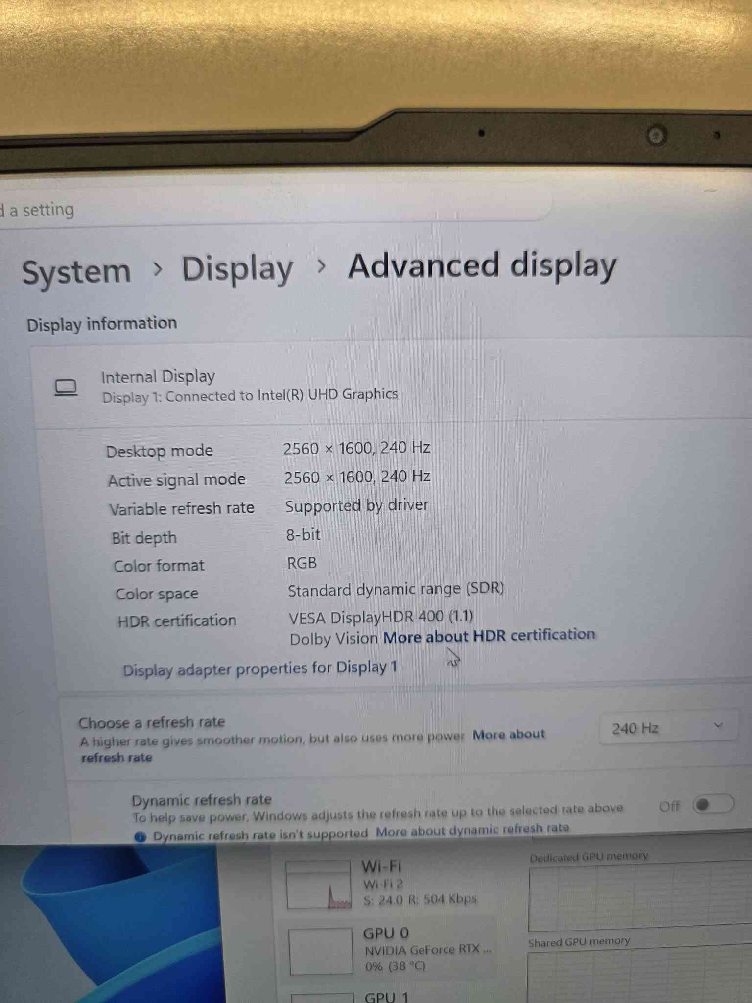 LENOVO LEGION 5 PRO
I9-13900HX
RAM 16 GB DDR5
HARD 3TB SSD
SCREEN 16 INCH
2K - 240HTZ
RTX4070-8GB-140W

BATTERY 85.5%
CLEAN 90-95%
WITH BOX AND CHARGER ORGINAL
گرێنتی ١ مانگ 
بۆ زانیاری زیاتر پەیوەندیمان پێوە بکەن 
***********

#لابتوب #ultratech #gaming #2MillionAudition #foryou

