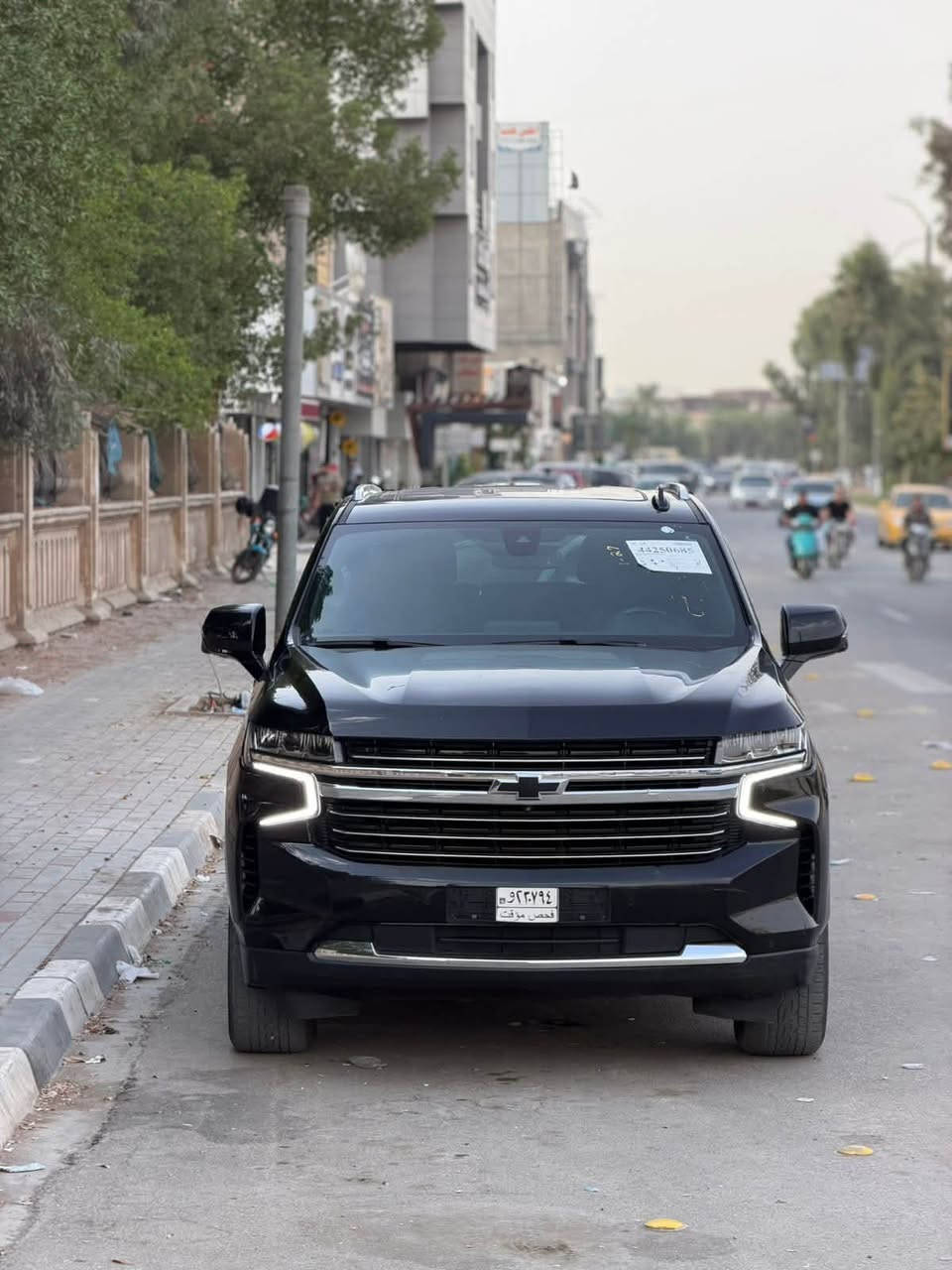 فقط للبيع بدون مراوس تاهو 21 LT فول   معروضه $338
داخله بكتاب دبلماسي بدون رقم دخول جديد تترقم كل محافضات  
بيه صبغ 3 قطع بدون دواخل اثر شخط 
ارباك برده فقط  سوناره موجود 
فول مواصفات مكانه بابل وبغداد رقمي *********** فقط اتصال اخوان وفقط بيع بدون مراوس
