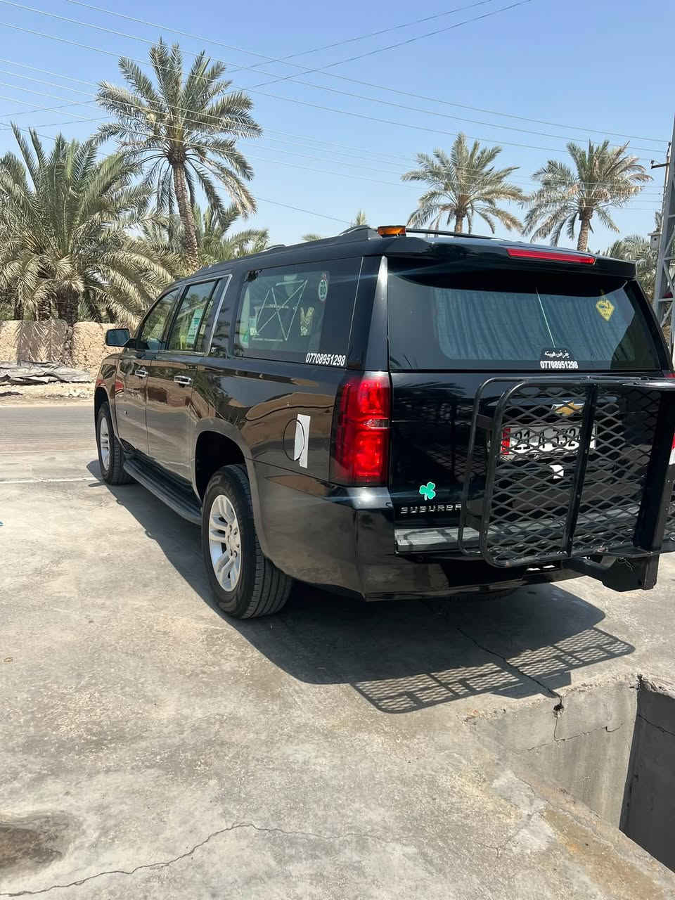 سلام عليكم شوفر موديل 2017 خليجيه كفاله من ضربه طابه من الخليج فتح بيبان سياره جاهزه كير مكينه تبريد دوشمه عامه رقم اسليمانيه اجره بسمي مصفره هيئه وغرامات سياره جاهزه من كلشي سعر 255 وبيها مجال ***********مكان سياره البصره
