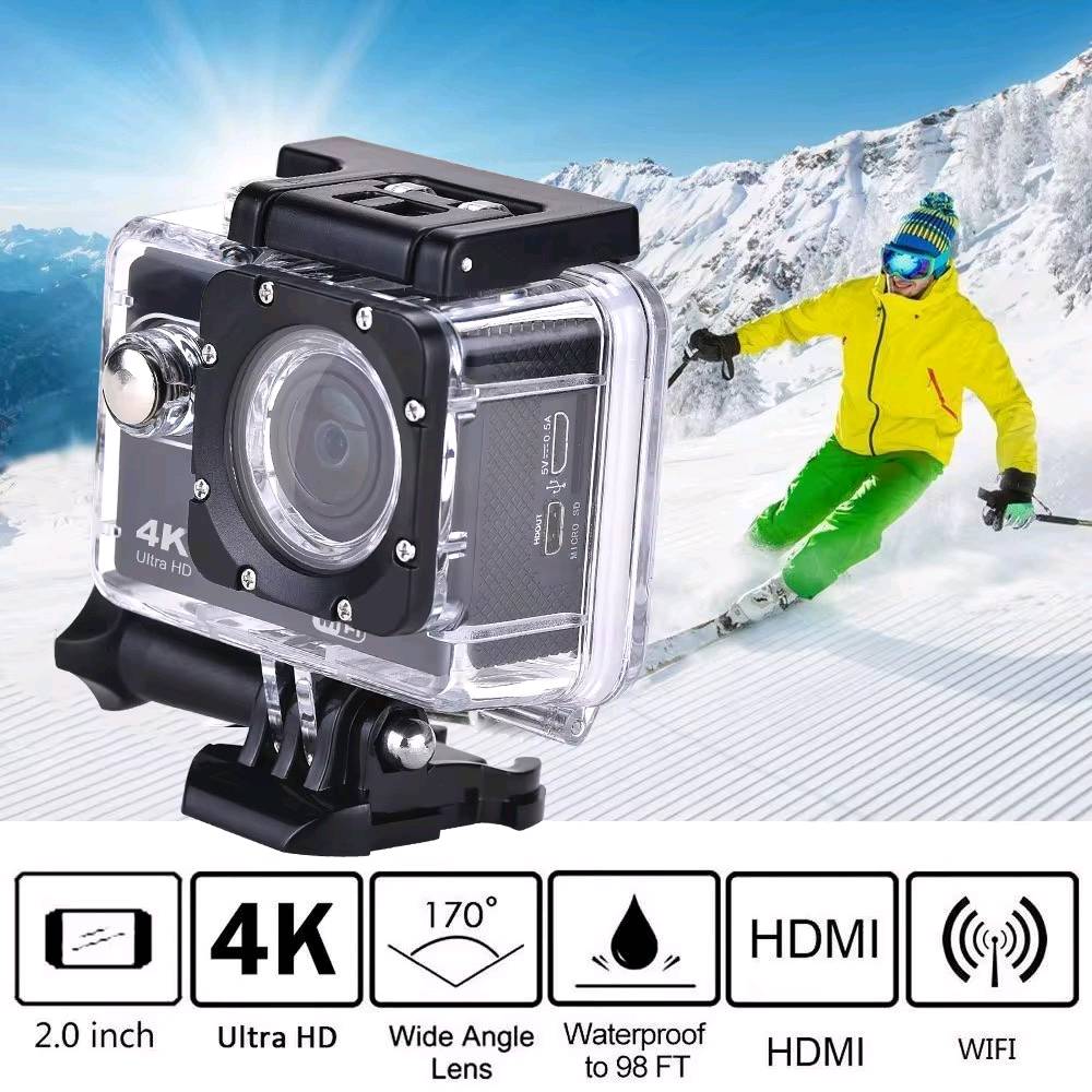 كاميرا رياضية مقاومة للماء Full HD 1080P مع شاشة 2 إنچ

وثّق مغامراتك اليومية والرياضات الخارجية بكاميرا رياضية صغيرة الحجم تدعم التصوير بدقة Full HD مع غطاء مقاوم للماء حتى 30 متر.

• تصوير فيديو بدقة 1080P و720P

• عدسة واسعة بزاوية 140° لالتقاط مساحة أكبر

• مقاومة للماء حتى عمق 30 متر مع الكيس المخصص

• شاشة LCD بحجم 2 إنچ لعرض الفيديو والصور

• تدعم التصوير أثناء الشحن

• تدعم بطاقات Micro SDHC حتى 32GB (غير مرفقة)

• دقة الفيديو:
1080P (1920×1080) 15fps
720P (1280×720) 30fps
VGA (640×480) 30fps

• دقة الصور:
16MP (4032×3024)
15MP (2560×1920)
12MP (2048×1536)
2MP (1920×1080)
3MP (1280×960)

• الشاشة: 2.0 إنچ LCD / LTPS
• زاوية العدسة: 140°
• صيغة الفيديو: AVI
• ضغط الفيديو: MJPEG
• البطارية: 900mAh (حتى 1.5 ساعة)
• مدخل/مخرج: Micro USB
• منفذ التخزين: Micro TF / Micro SDHC
• التردد: 50Hz / 60Hz
• الطاقة: DC 5V 1A
• زمن الشحن: حوالي 3 ساعات
• اللغات المدعومة: متعددة اللغات
• أنظمة التشغيل: Windows XP / 7 / 8 / Vista و Mac 10.5 فأعلى
• ميزة إضافية: Loop Video

محتويات العلبة:
• الكاميرا الرياضية
• الكيس المقاوم للماء
• قاعدة تثبيت للمقود/الأنبوب
• Mount 1
• Mount 2
• Mount 3
• Clip 1
• أربطة تثبيت
• كيبل USB
• دليل الاستخدام

السعر 30,000 و بي مجال