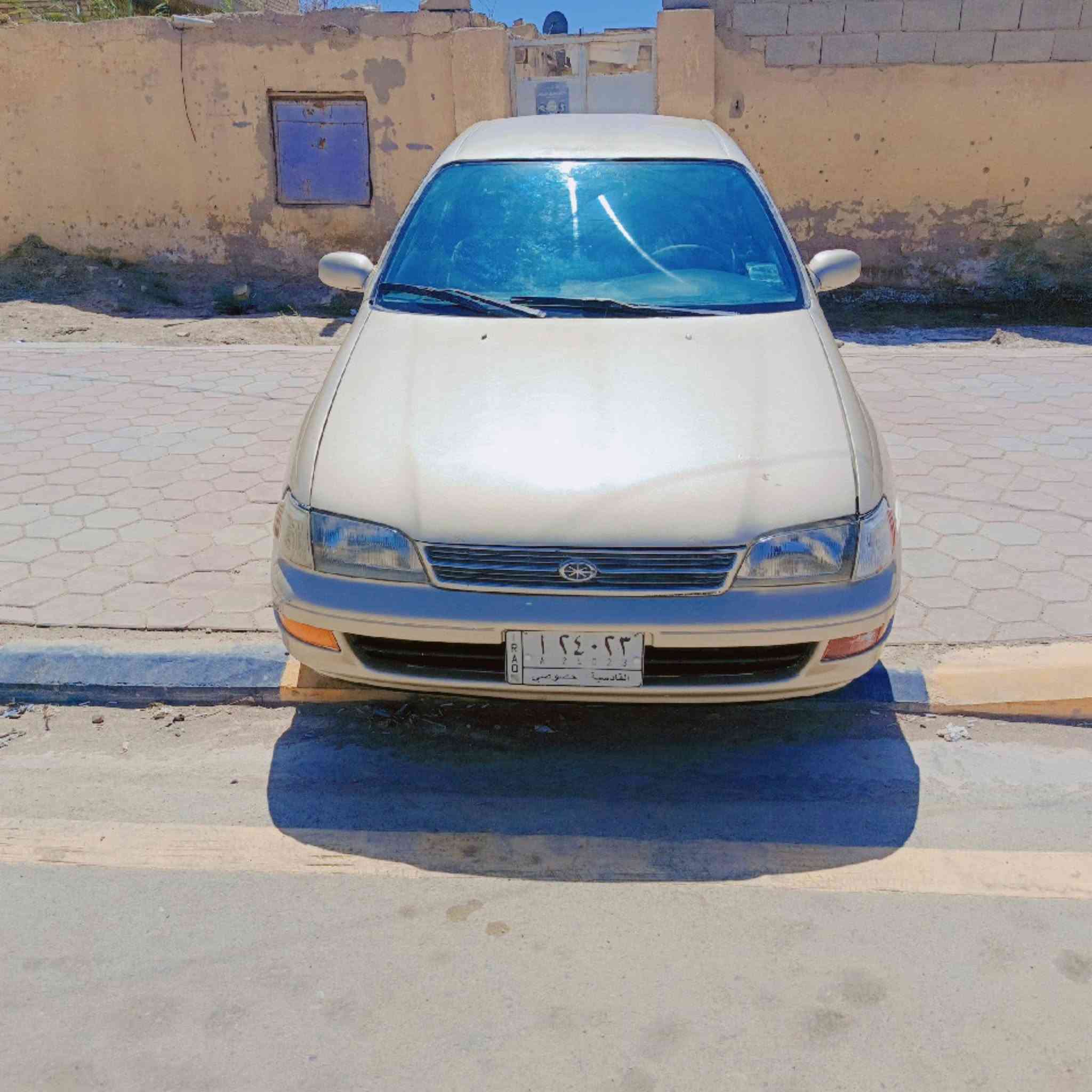 ياالله السلام عليكم
كرونه موديل (98) 
محرك كير حداديه خير من الله 
كهربائيات كولها شغاله 
شاشه كامره خلفيه
تايرات نص عمر 
رقم قادسيه 
سنويه نهاية ال 27
سياره جاهزه صبغ جماليه فقط 
سياره مال جناي تاخذها متصرف عليها ولا ربع 
مكان السياره واسط الموفقيه 
مشروع وطني مداور ثاني يوم 
السعر 55 وببها مجال بسيط 
رقم الهاتف 

***********

‏‪***********‬‏
