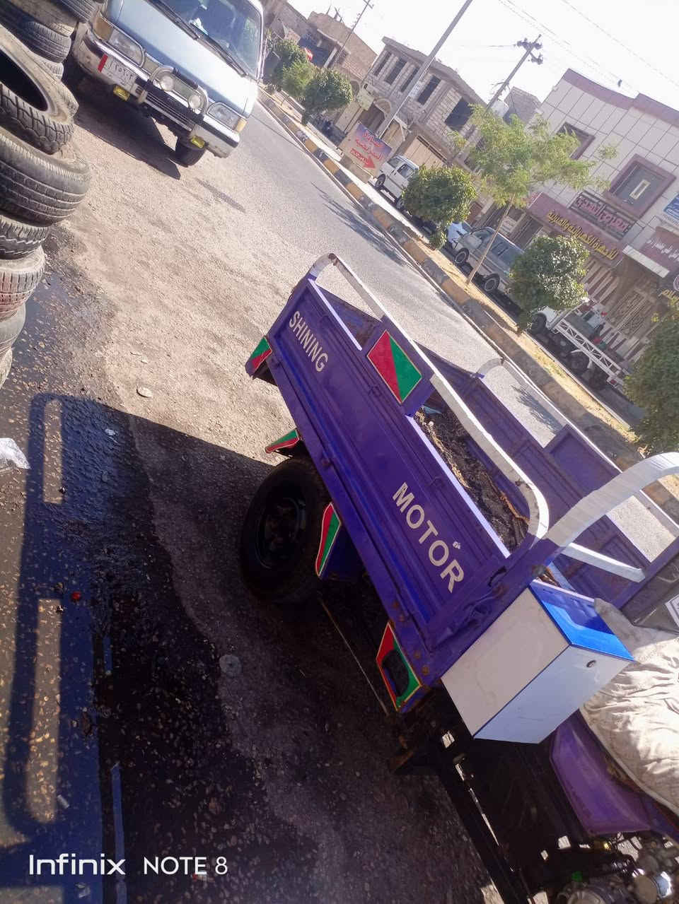 سلام عليكم ستوته لبيع موديل 20 محرك 22قبق 20 ستوته 💜حلوه او نضيفها ماعيزها شي شلعه او معدل اوراق اصلي كامل باقي تفاصيل عل وتس مكاني كربلاء ***********💜سعر مليون 850او بيها مجال

نص مكتوب في الصور:
- Infinix NOTE 8