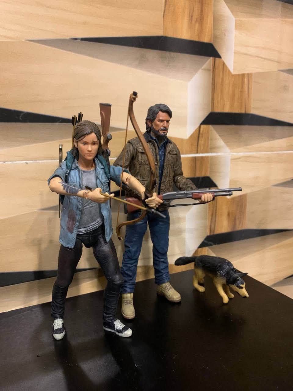 The last of us ll 🩸

مجسمات لعبة ذالاست 
( جول - ايلي ) مفصلية كواليتي عالي مع معداتهم والكارتونة مالتهم 
السعر 60 الف 
مكاني مدينة الصدر 
للتواصل خاص او واتساب ***********
