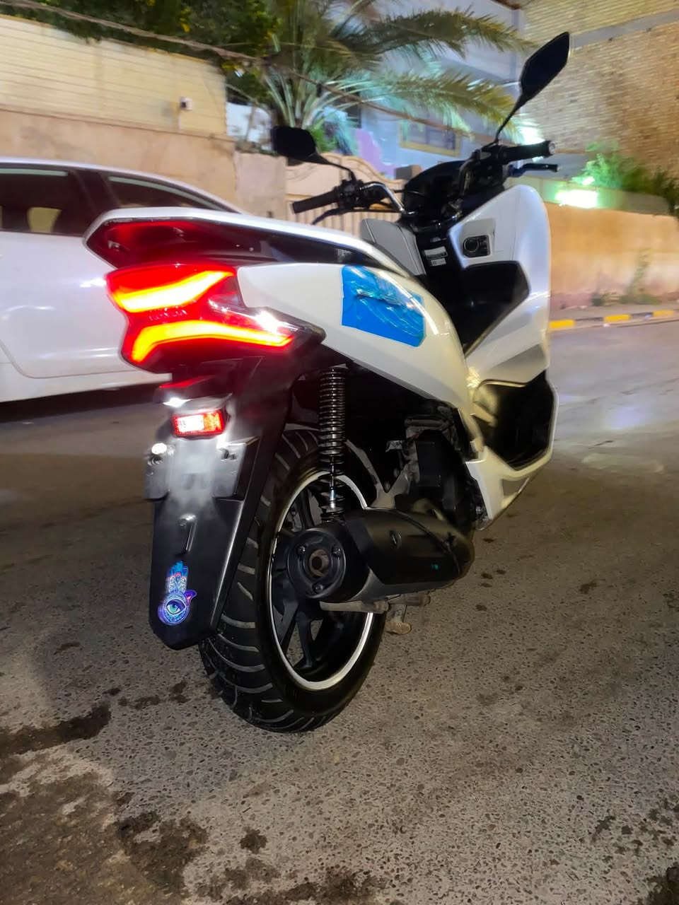 سلام عليكم دراجه pcx جيل ثالث دراجه نضيفه وكلشي شغال حساس ازدحام حساس استان سعر 14ونص العنوان بغداد الحسينيه ***********
