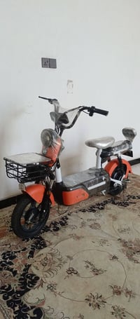 بايسكل شحن • بطاريات نص عمر • كربلاء