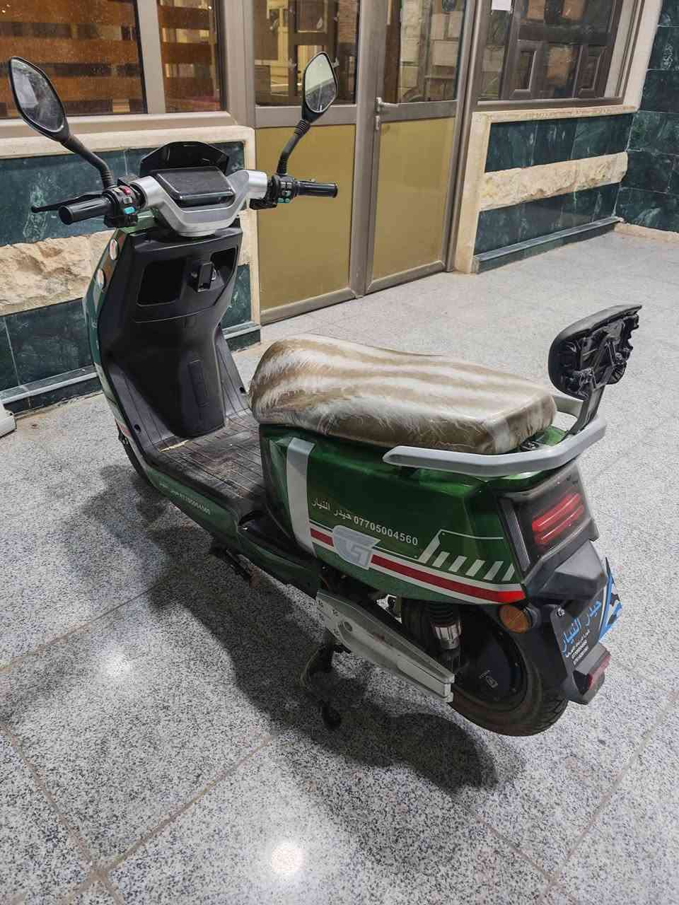 دراجة للبيع السعر 650الف بطاريات شرط الفحص بلتوث صوت عالي اشير كلو شغال عقل ملف شرط***********
