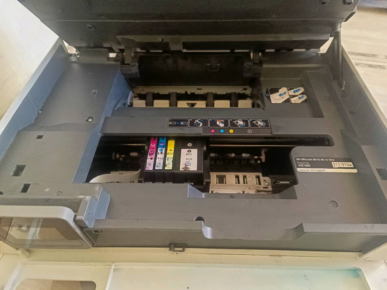 HP OfficeJet 8010 • شاشة لمس • طباعة وسكنر