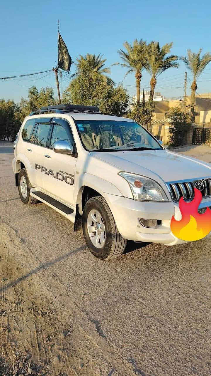 برادو موديل 2008 كويتي بدون حادث مكفوله دبل تانكي هوك سحب 7 راكب 3 قطع تبريد محرك 4000 V6 مري جانبية شفط شاشه اندرويد وشاشات عدد 2 بلكشنات الخلفيه  فول عده الفتحه 150$
عنوان السيارة بغداد
***********
*********** بغداد, العراق
