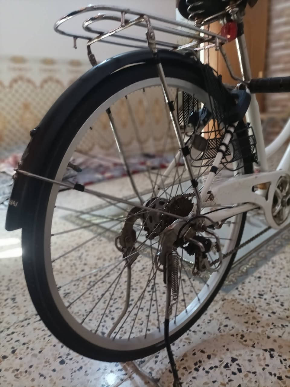 سلام عليكم شباب باسكل بطه للبيع  حجم 26الباسكل نضيف كدامك تجي تشوفه كير بريكات امامي خلفي شغالات داينمو يشغل كلوب قوي الباسكل نضيف كلشي ما بي سعر 80او او بي مجال المكان حله قرب جامعت بابل  للستفسار ***********او مراسلت الصفحه
