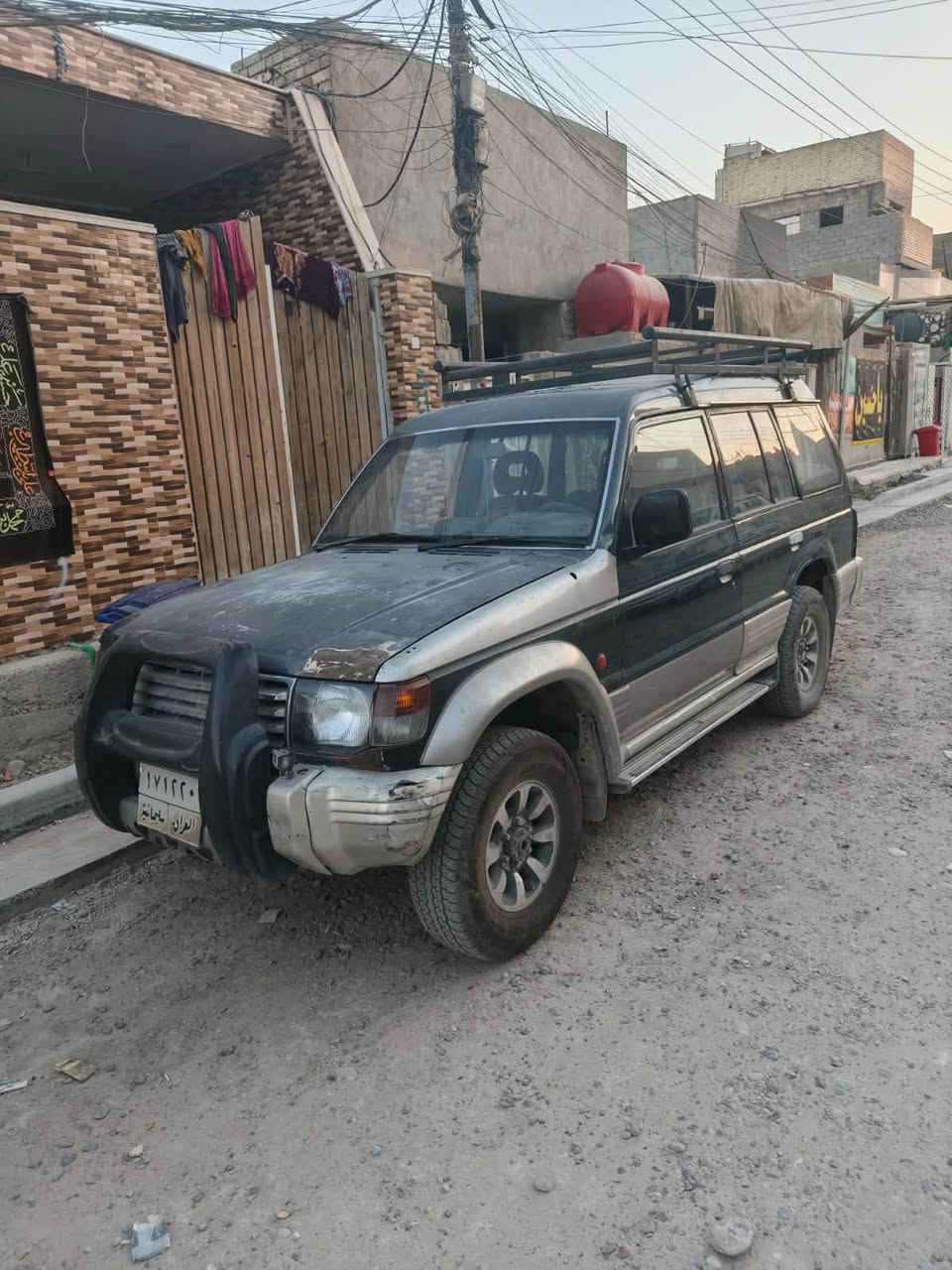 سياره باجيرو موديل ٩٢ رقم سليمانيه وكاله اسويلك مكان بغداد البلديات تقاطع الكهرباء السعر ٣٥رقم ***********مكلف بلنشر
