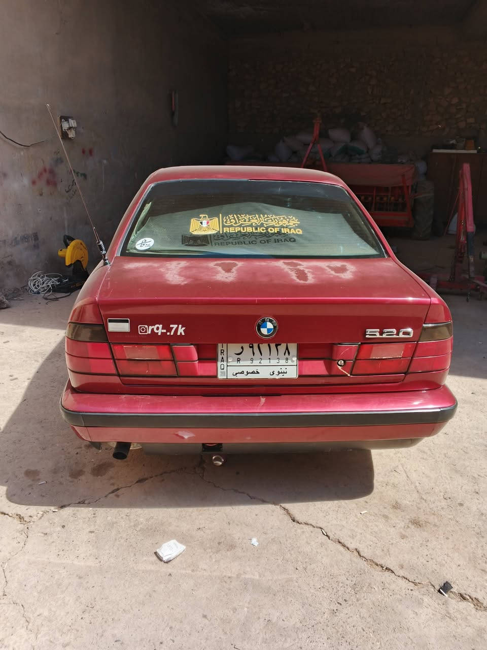 السلام عليكم للبيع بيم ام حجم 520 موديل 91 كير عادي محرك كبس ديجيتال  تبريد تدفئة شرط صبغ شركة بيهه 3قطع صبغ السياره حلوه او نضيفه شرط التحويل مكان السياره موصل قضاء بعاج رقم تليفون السعر58 أو بي مجال الطيبين ***********..***********
