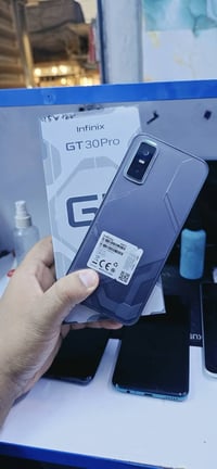 إنفينيكس GT30 برو • مستعمل نضيف • ذاكرات ٤/٦/٢٥٦/٥١٢
