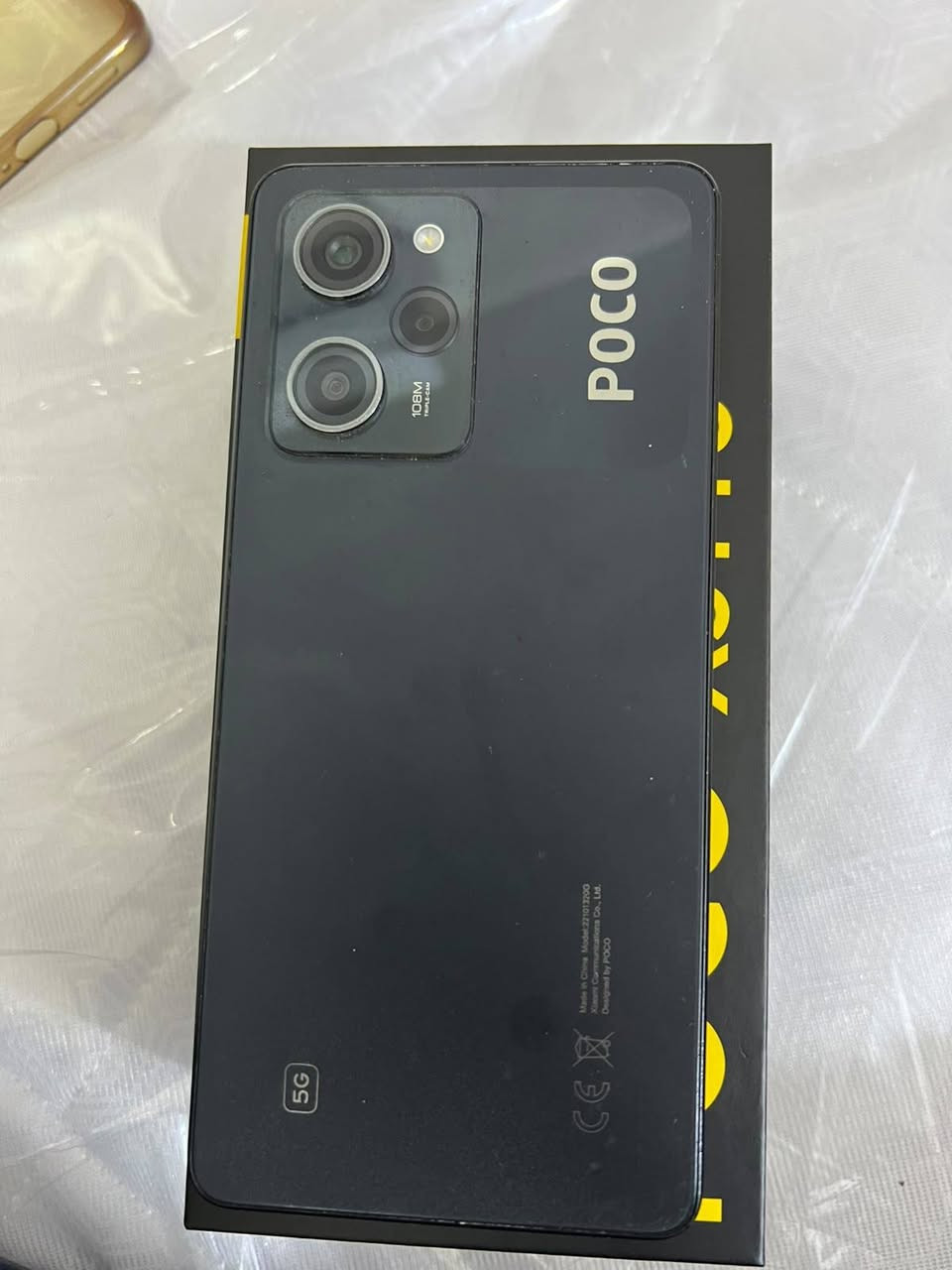 موبايل بوكو x5 pro ذاكره ٢٥٦  نضيف كلش مامبدل بي اي شي وكارتونه والشاحنه  موجودات سعره ٢٧٥  وبي مجال  رقمي ***********
