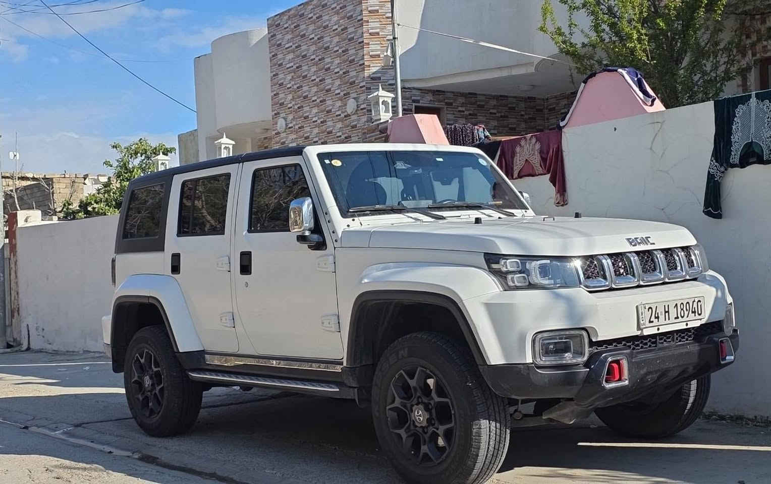 سيار جيب بايك 2023  بيدعم بي سبق كيرو ماكينه بشرت ره قم سه نه وي جديد بي غرامه شه رتي تحويل 157 مه ج *********** دهوك, العراق
