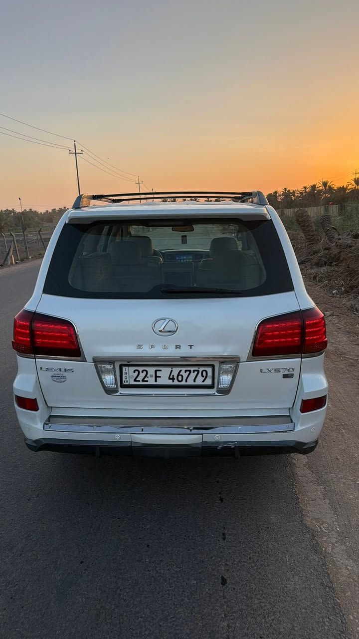 🔥 لكزس LX570 S SPORT+بريم اصل  2011 وسعر مناسب
✨ سيارة نظيفة ومميزة – جاهزة للاستخدام

📍 رقم اربيل تحويل مباشر سنويه2031 مكان السيارة: بابل

المواصفات:

✅ بصمة تشغيل

✅ سلايد روف

✅ جكات هيدروليك

✅ مقاعد كهربائية

✅ تبريد وتدفئة للمقاعد الأمامية

✅ مقاعد خلفية كهربائية مع تبريد

✅ ستيرن كهربائي

✅ شاشات خلفية

✅ AUTO START / STOP

✅ تحكم بالمناخ أربع مناطق (جهتين أمامي + جهتين خلفي)

✅ نظام دفع رباعي (4WD)

✅ إشارات بالمرايا

✅ مرايا كهربائية مع شفط

✅ نظام النقطة العمياء (Blind Spot)

✅ لايت عدسة زينون (العالي والواطي)

✅ إنارة LED أمامية وخلفية
298$ وبيهة مجال للطيبين

📞 للاستفسار والاتصال:***********

