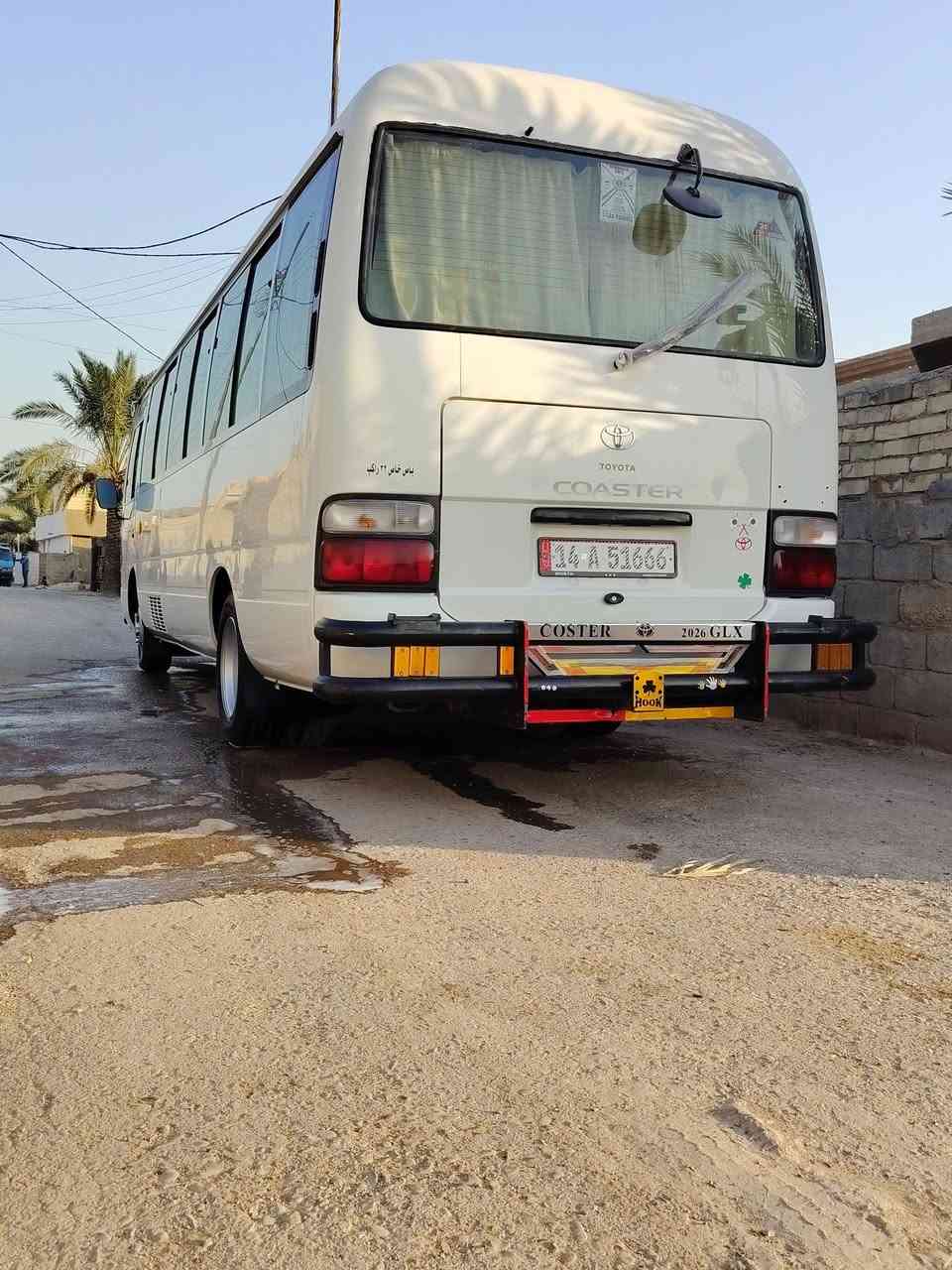 كوستر ٢٠١٤كشن ستاركس دوشمه وخشب جديد تخم تاير تبريد محور وكله جديد كئربائيات كلها شغاله وبلاديه بدون ضربه وصبغ حداديه جديده مكينه بيه تنقيص قليل واكسل بدايت ونه مكان بغداد ترهم مراوس ب7وفوك او للبيع ب290
***********
