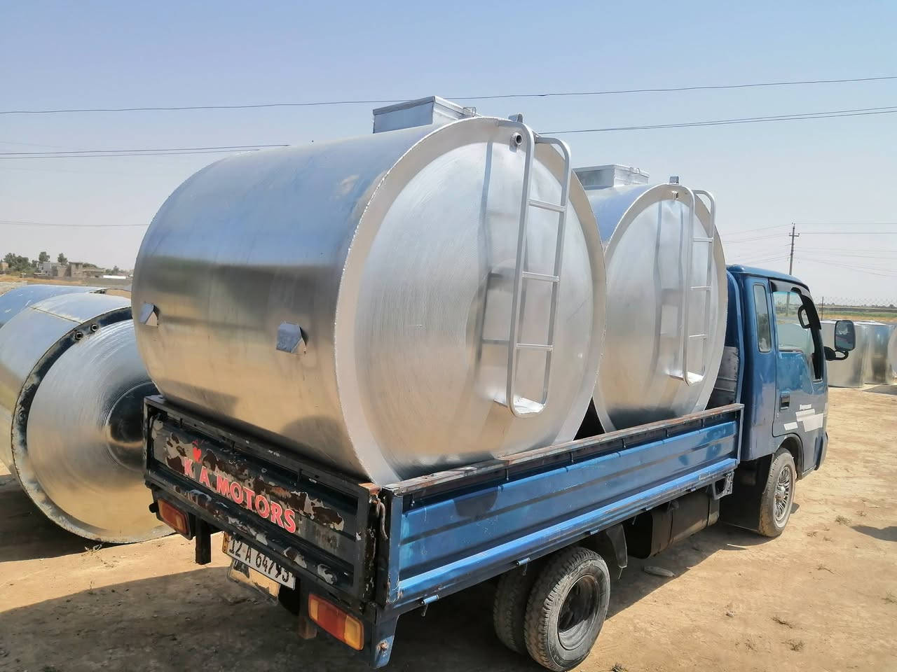 بسم الله الرحمـٰن الرحيم
معمل ابو علي واولاده
تجهيز خزانات المياه 🚰 تجهيز خزانات للوقود🚛 
الاسعار تبدأ من( 65الف الى 400الف) 
و من1400لتر الى 5000لتر
تجهيز حسب الطلب🔃 
بيع جمله مفرد💱 
5000لتر (الصافي-4400) گيج16سمك مليم ونص
5000لتر (الصافي-4400) گيج18سمك مليم و20
3000لتر (الصافي-2600) گيج16سمك مليم ونص
3000لتر (الصافي-2600) گيج18سمك مليم و20
1400لتر (الصافي-1250) گيج18سمك مليم و20
1400لتر صفر6
1400لتر صفر7
1400لتر صفر8
1400لتر صفر9
1400لتر گيج20
1400لتر گيج18
شغل حسب الطلب
لحيم ولدن🪄 
شرط سمك الحديد🎦 
شرط الغلونه✅
صبغ داخل خارج(جوين الحيم) ✅
يوجد خدمه توصيل✔️✔️
للاستفسار... الاتصال
***********
