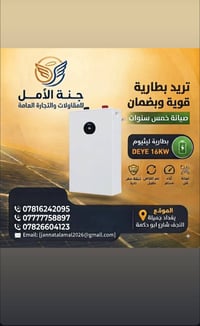 بطارية ليثيوم • DEYE • ١٦KW
