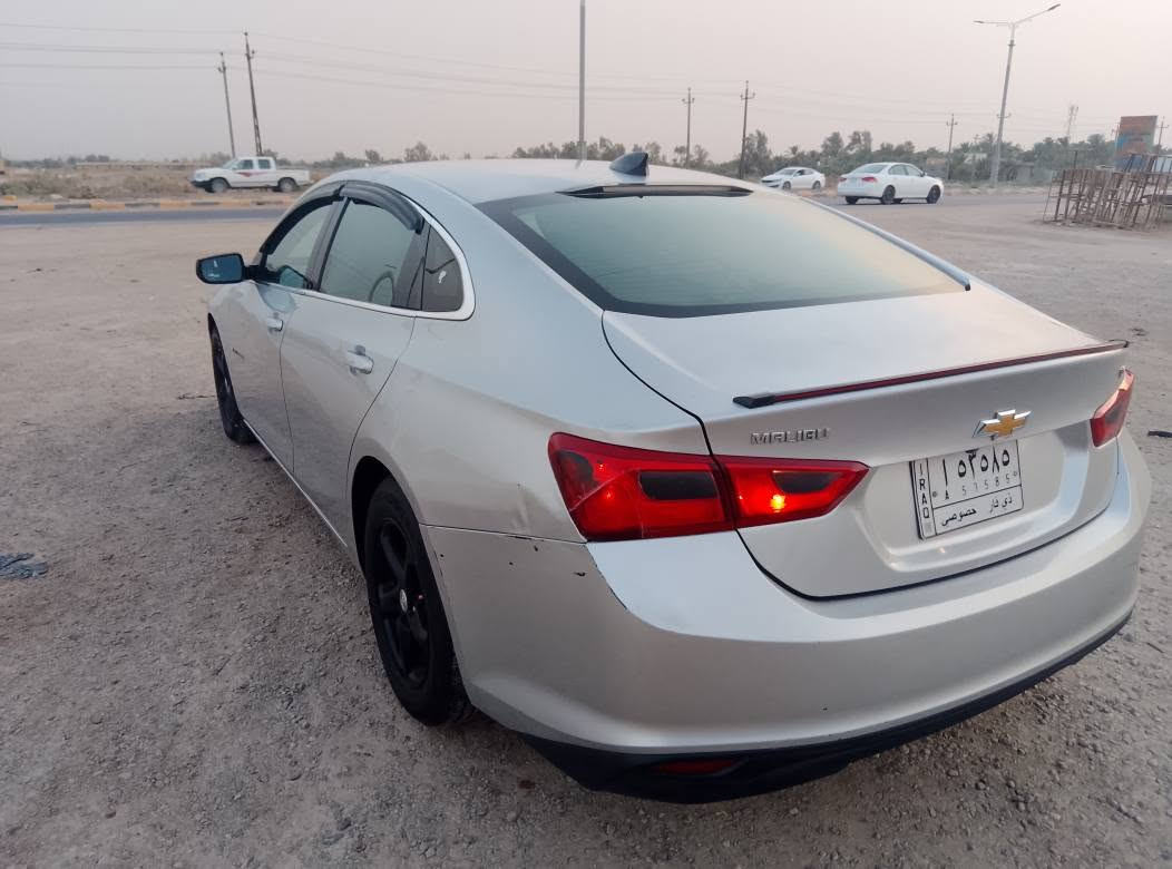 شوفرليت ماليبو موديل 2016 
5 بصمات 
محرك 1500 توربو 
كير AT المرغوب 
السيارة نظيفة ما شاء الله استخدام شخصي للبيت فقط وبسعر مناسب 
العنوان ... ناصرية مركز 
***********
مراوس أو بيع ناصرية, ذي قار
