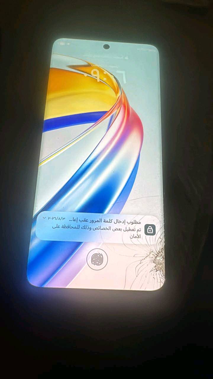 هونر X9b • شاشة مفطوره • اللمس شغال