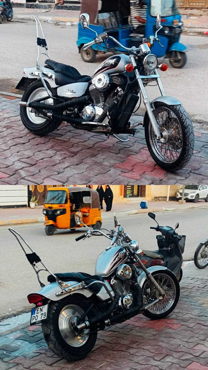 هوندا ستد بلاد البلاد موديل 2002 حديث 
اوراق كامله اصولية الدراجة مدفوع كمرگها  تترقم يعني 
 كفاله گير ومحرك بطناش اول وثاني
  مكانها كربلاء / طويريج
/ دوسات استرايح كبار 
/ شوتة هارلي ديفدسون اصلي 
/سبايدر خلفي اصلي 
/مري ستيل 
/ كشن جلاتين 
/ تخم تاير امامي خلفي جدد ثنينهن 
__ يجي وياها ستيرن جيكاني هدية واشاير هدية جدد 
__ ملاحضه ادامتها كامله بلكات دنسو ياباني اصلي  ودهن اكسادو ومي راديتر زيتي 
سعرها 1750وبيها مجال ❤✨
***********
