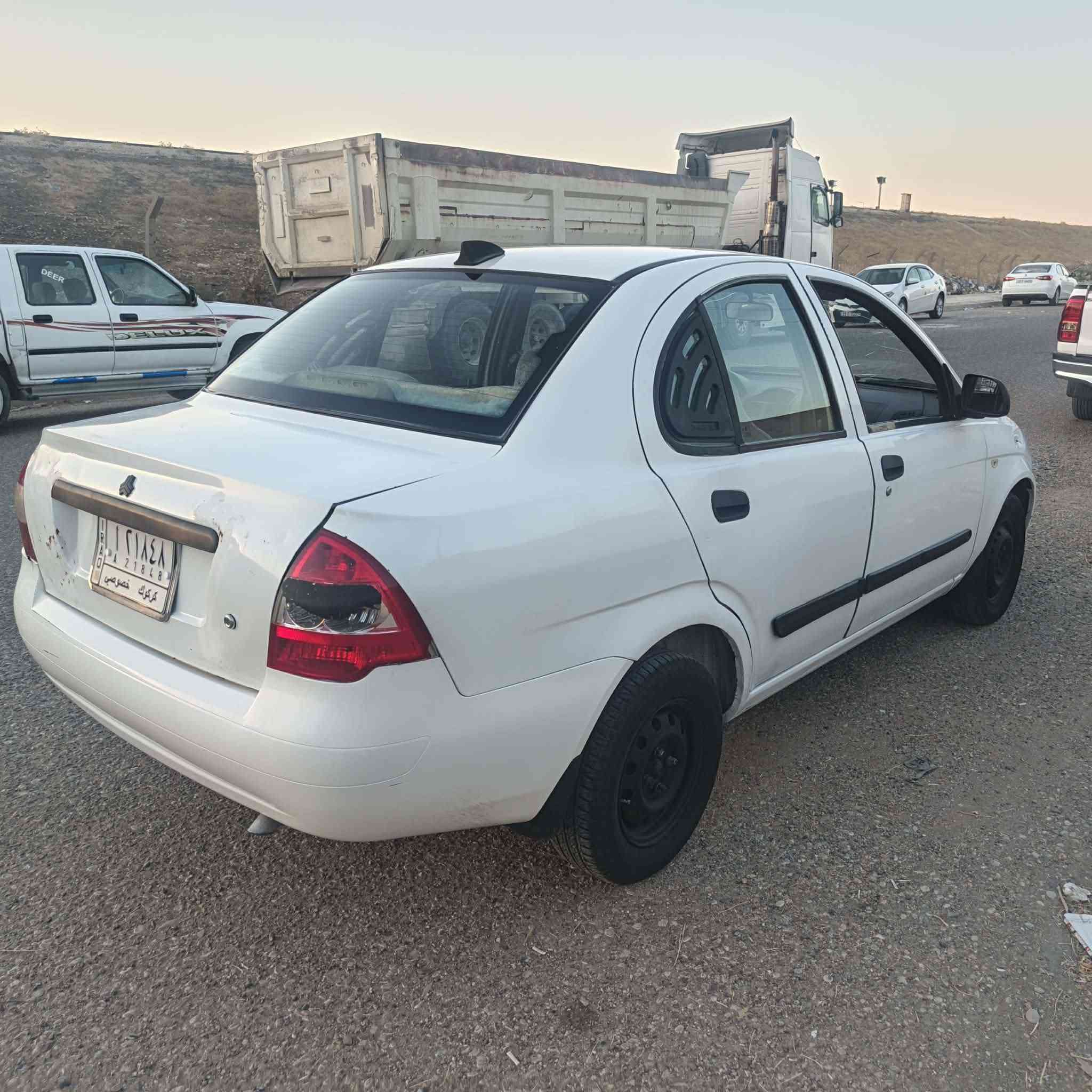 🚗 للبيع سيارة طيبة موديل 2012
💰 السعر: 38 ورقه قابل للتفاوض_سنوية لحد 28 وبيه بطاقه بنزين .📍العنوان: كركوك – حي الأسرى 📞 للاتصال والاستفسار: ***********

