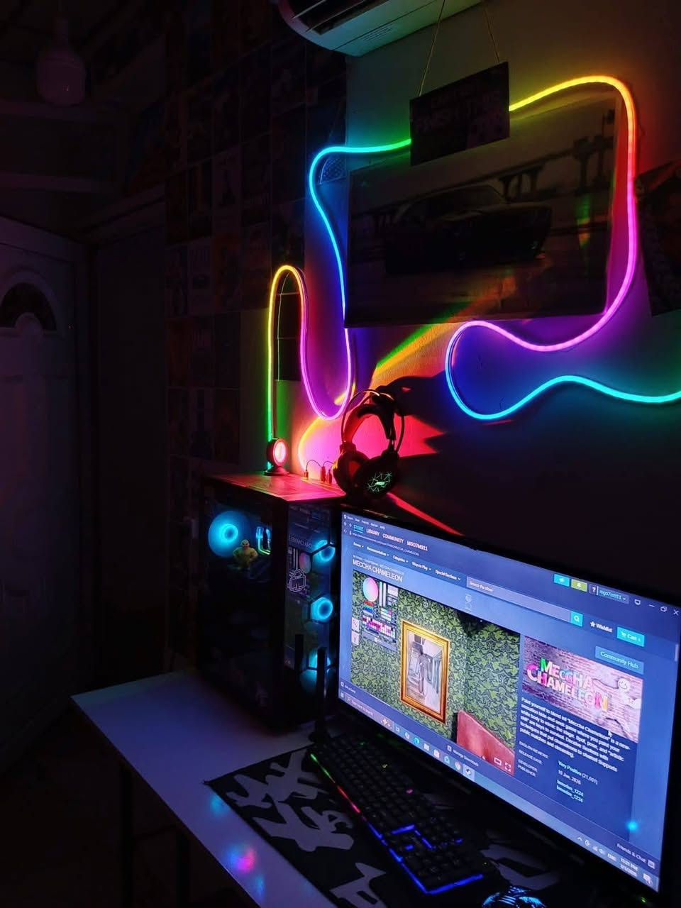 سلام عليكم تجميعه للبيع 
مواصفات 
بورد x99
معالج E5 2680V3
بور سبلاي W700 DEEP Cool
كرت شاشه gtx1050ti
رام 12 Atermiter
هارد m.2 .... 256 Samsung 
هارد HDD 320 Dell
مبرد مائي 240 LIQUID COOLE
للتواصل او الاستفسار 
***********
