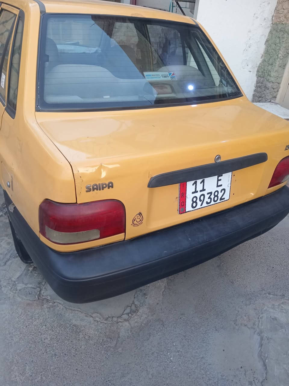 السلام عليكم سايبه للبيع موديل ١٣جاهزه حداديه شواصي مقفوله مكينه كفاله بس الكير مالتهه البك مدينمر رقم انكليزي مصفره هيئه وغرامات تحويل مباشر السعر ٢٦ بيها مجال العنوان بغداد الشعب رقم  ***********
