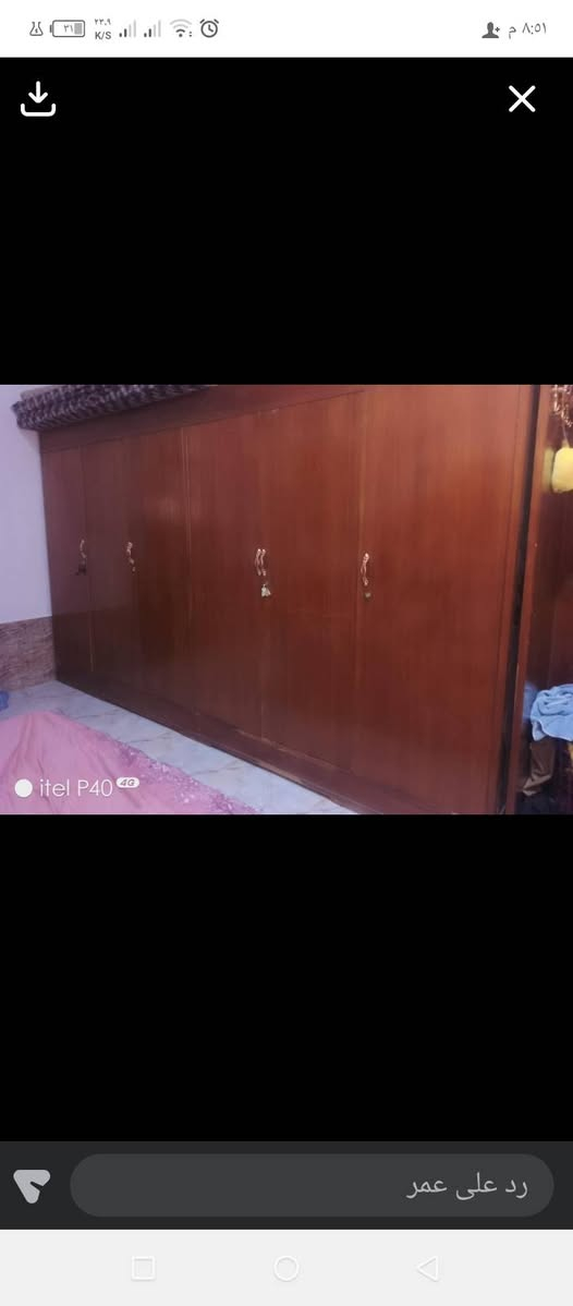 للبيع ///غرفه خشب عراقي ثقيل كنتور ست بوب جاهزه السعر المطلوب 450 الف اني مكلف بالنشر الي يريده لا يراسلني يتصل على الرقم ***********.
