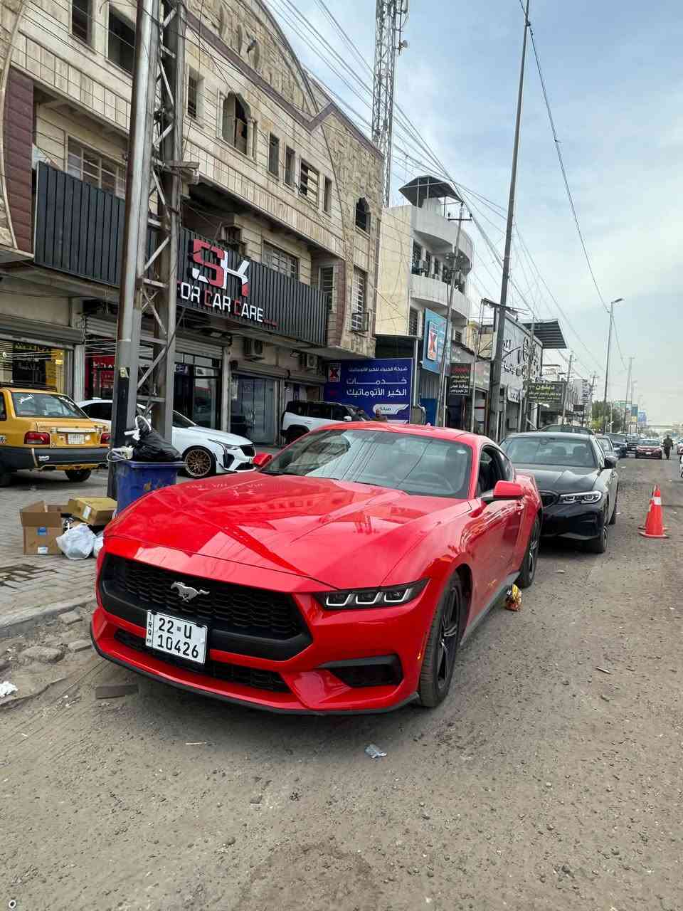 سلام عليكم
موستنك2024 ايكو بوست فول عدا الشاشه المتصله والتشغيل عن بعد سياره مصروف عليها بجم كبس حادثه موضح بالصوره باب سكن سايق وجاملغ خلفي ايرباك برده طاك 
ماشيه32,000 مايل باسمي تحويل ثاني يوم
رقم اربيل ***********
25,000 $ وبيها مجال بسيط
مكان السياره بغداد القادسيه
