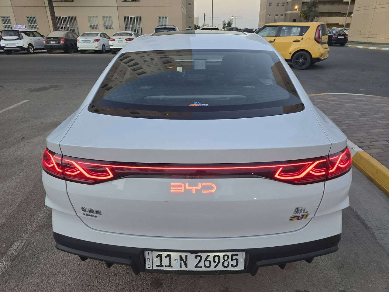 BYD QIN L
بي واي دي كن ال
موديل 24
اسود زيتوني الداخل
شاشة قلاب
كرسي السائق كهرباء
بطارية 120
الون ابيض
5 كامرات
حساس امامي خلفي جانبي
ماشية 17000
السعر 24900 وبيهة مجال بسيط
السيا،ة مكفولة من الحادث والصبغ
بيهة ملاحظات PDR بالبنيد صعد مراهق فوك البنيد خاف من الجلاب الفديو موجود وملاحظات بسيطة بالباب السونار نصبة السيارة حلوة مراح اتبين اي ملاحظات من الي ذكرتهن
بأسمي السيارة
بغداد مجمع بسماية السكني
***********
